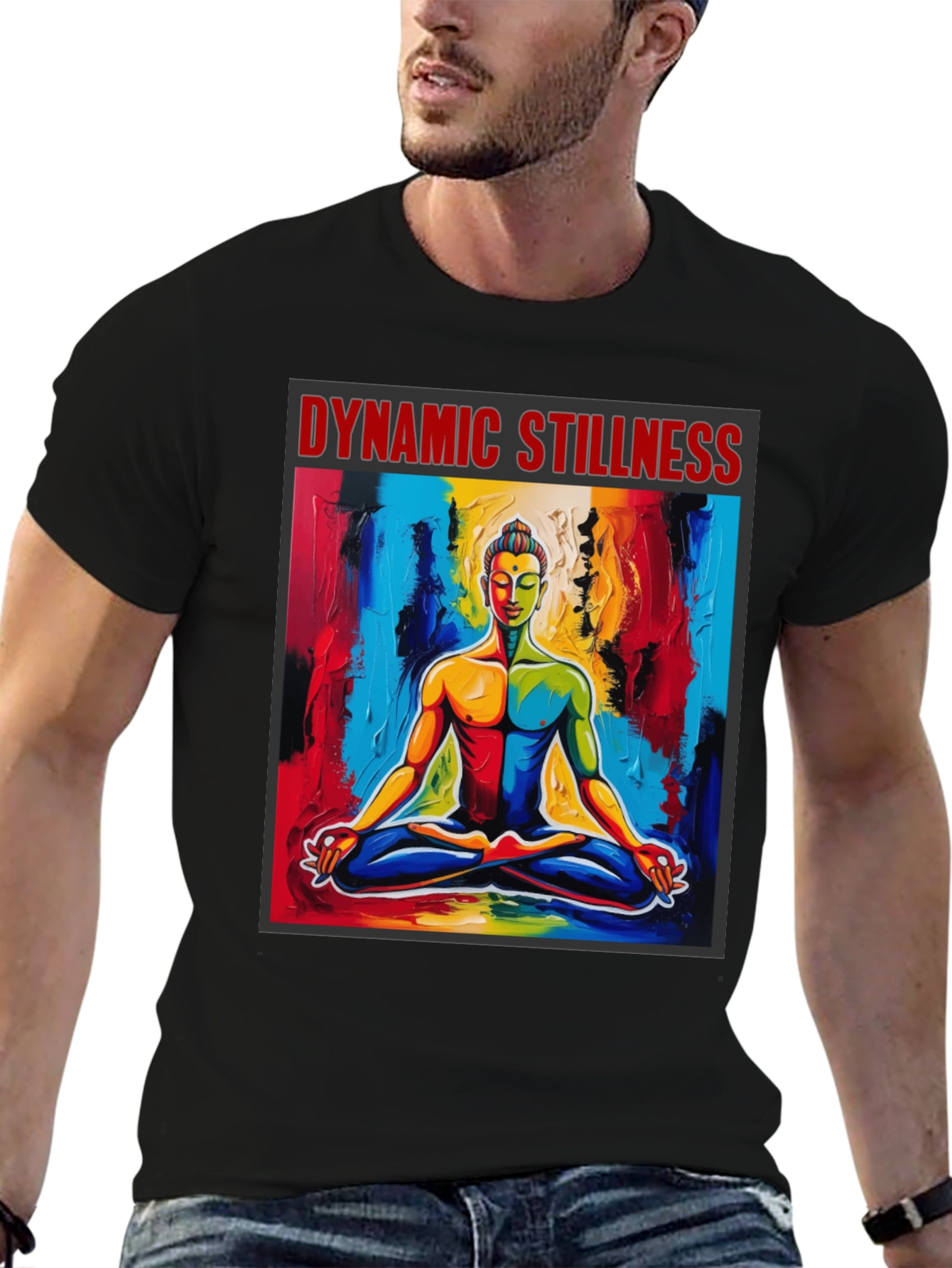 Dynamic Stillness Graphic T-Shirt