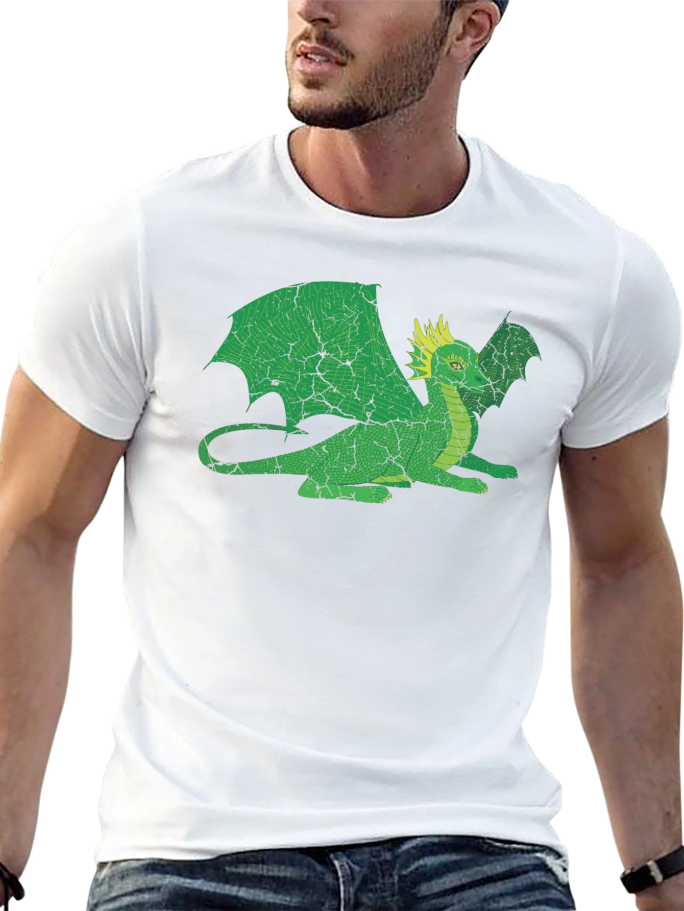 Cool Green Dragon T-Shirt