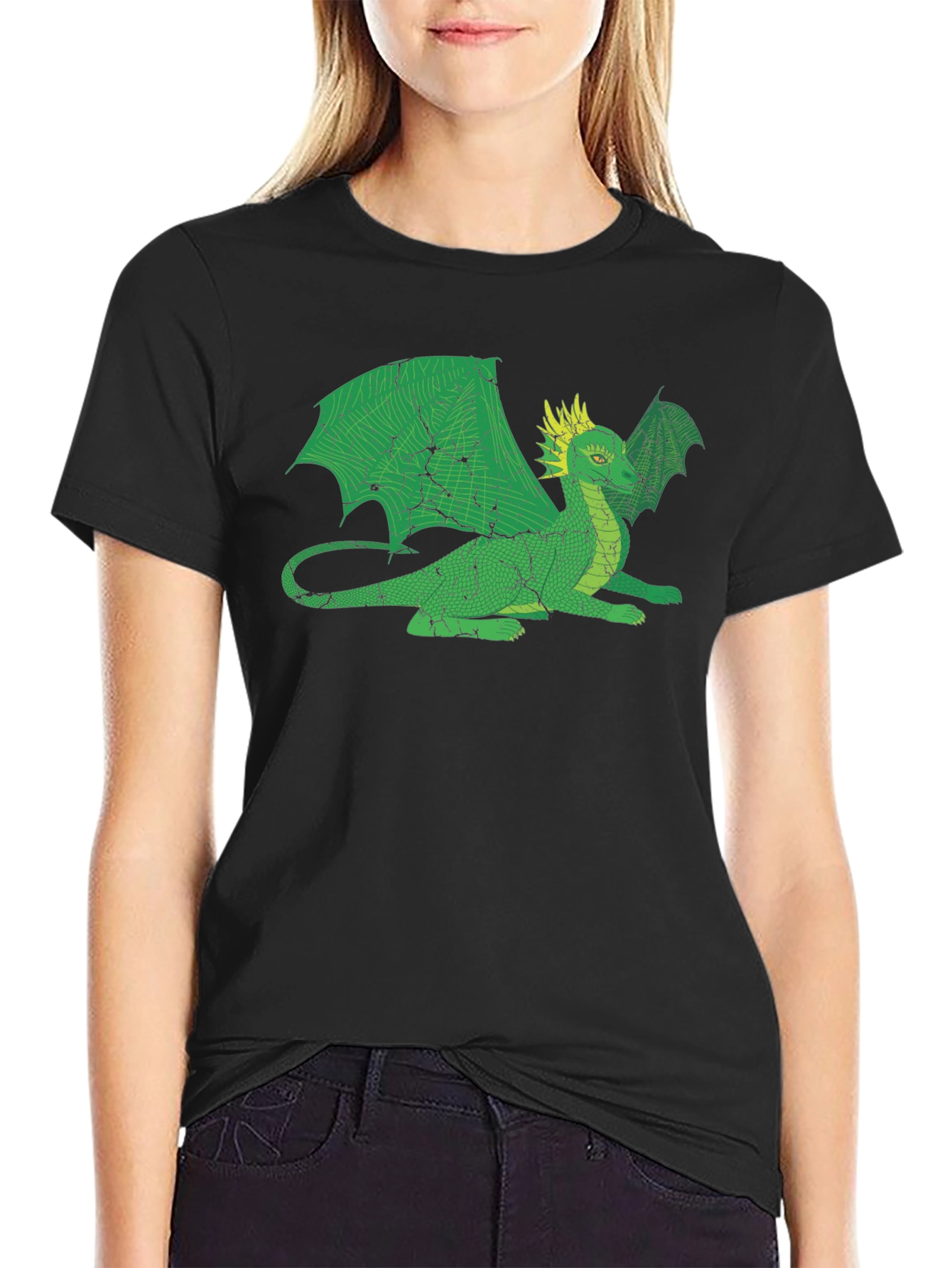 Cool Green Dragon T-Shirt