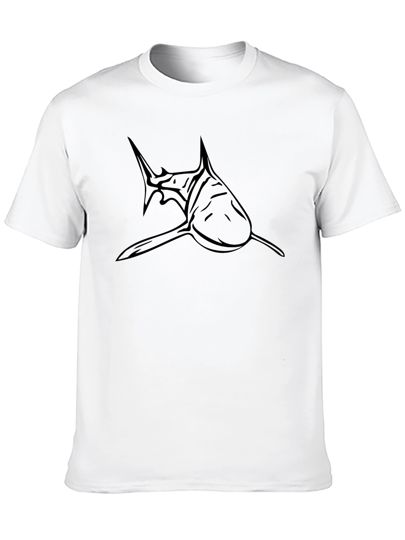 Shark Graphic Black T-Shirt