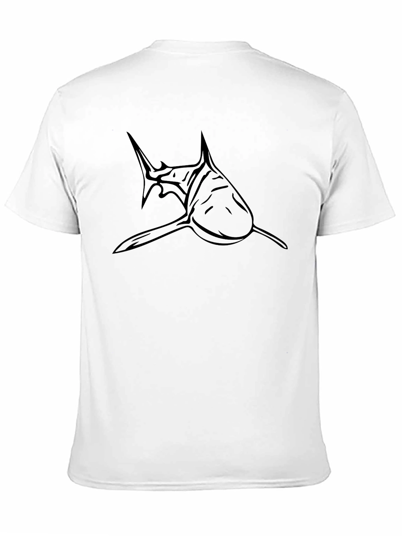 Shark Graphic Black T-Shirt