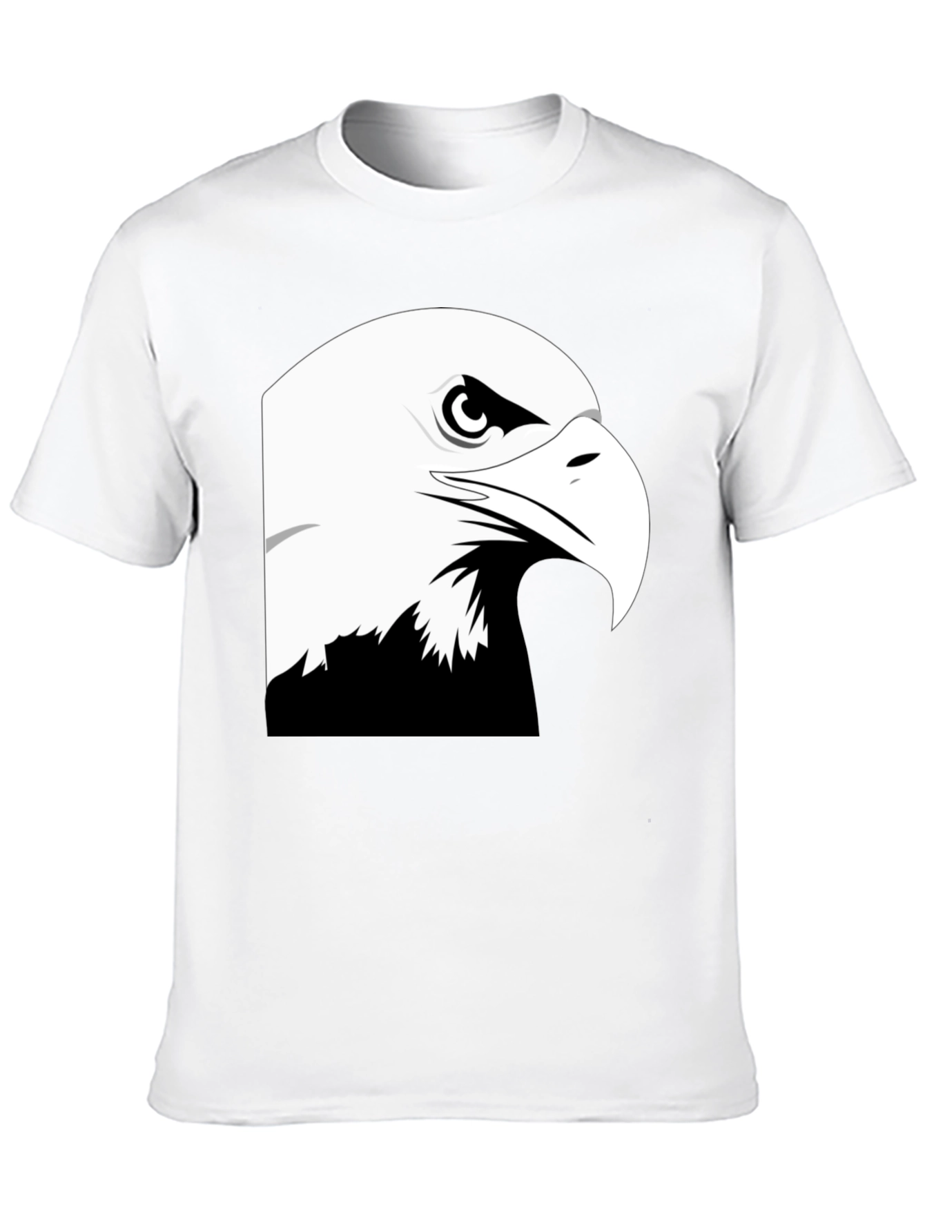 Eagle Graphic Black T-Shirt - Patriotic Style