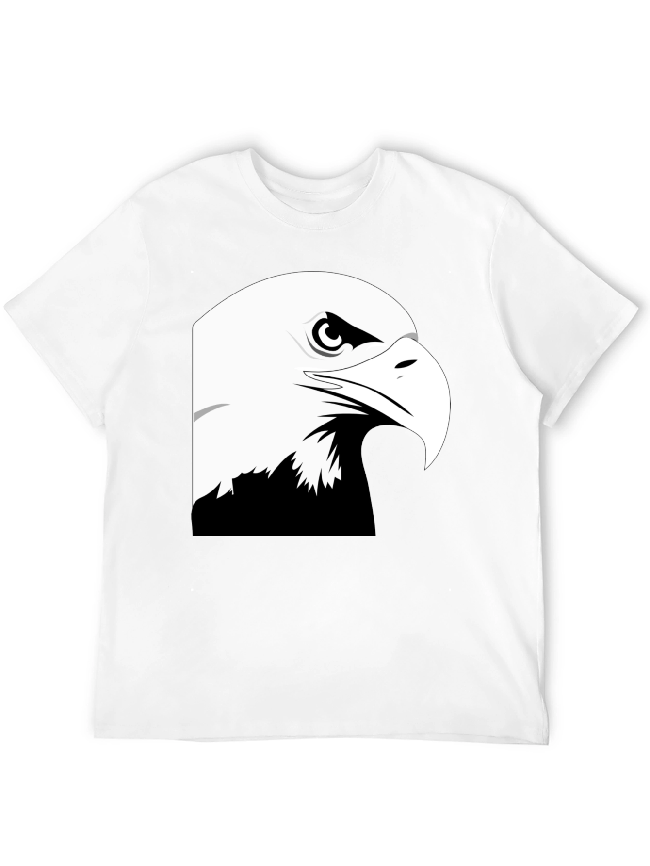 Eagle Graphic Black T-Shirt - Patriotic Style