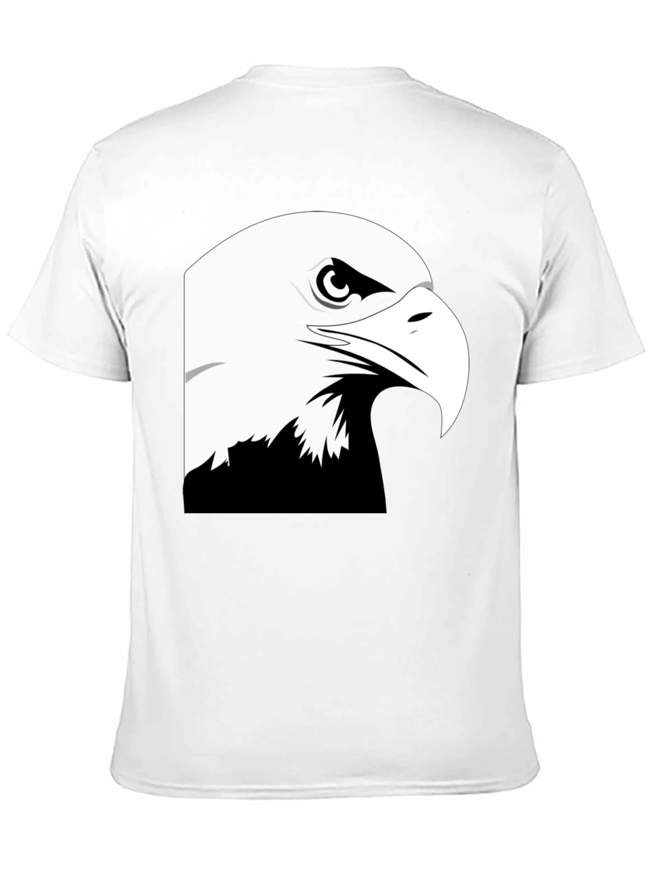 Eagle Graphic Black T-Shirt - Patriotic Style