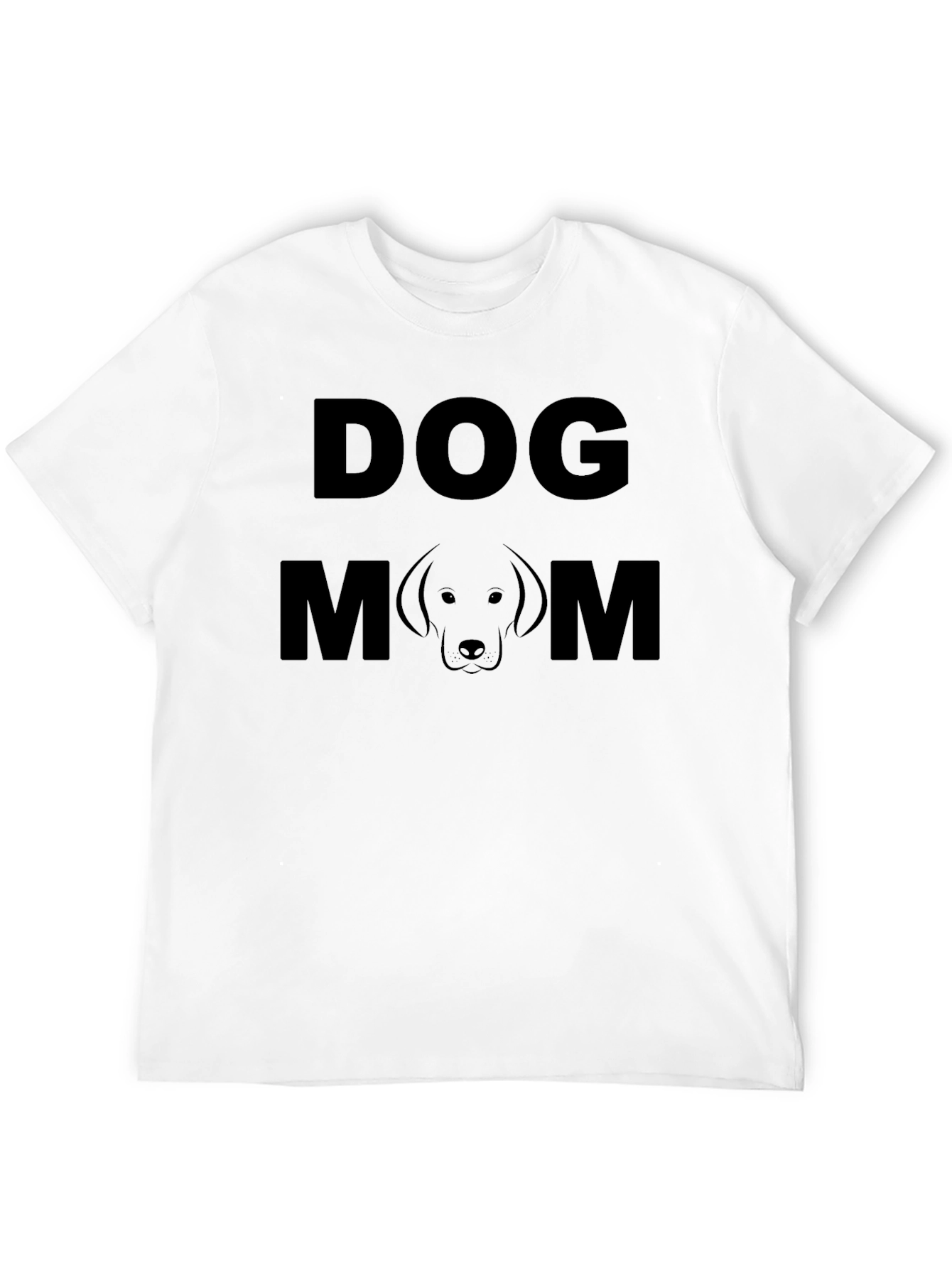 Dog Mom T-Shirt - Black