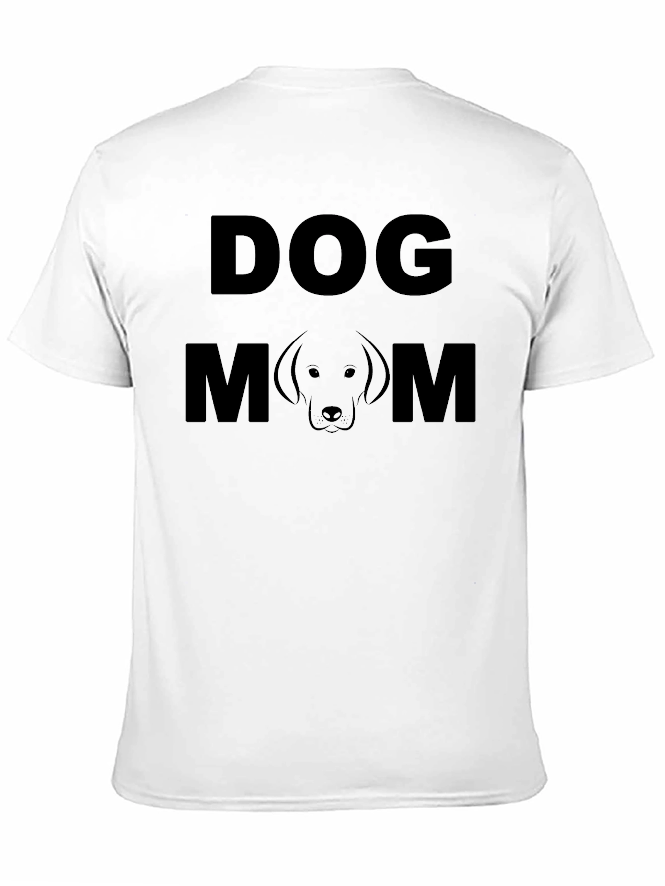 Dog Mom T-Shirt - Black