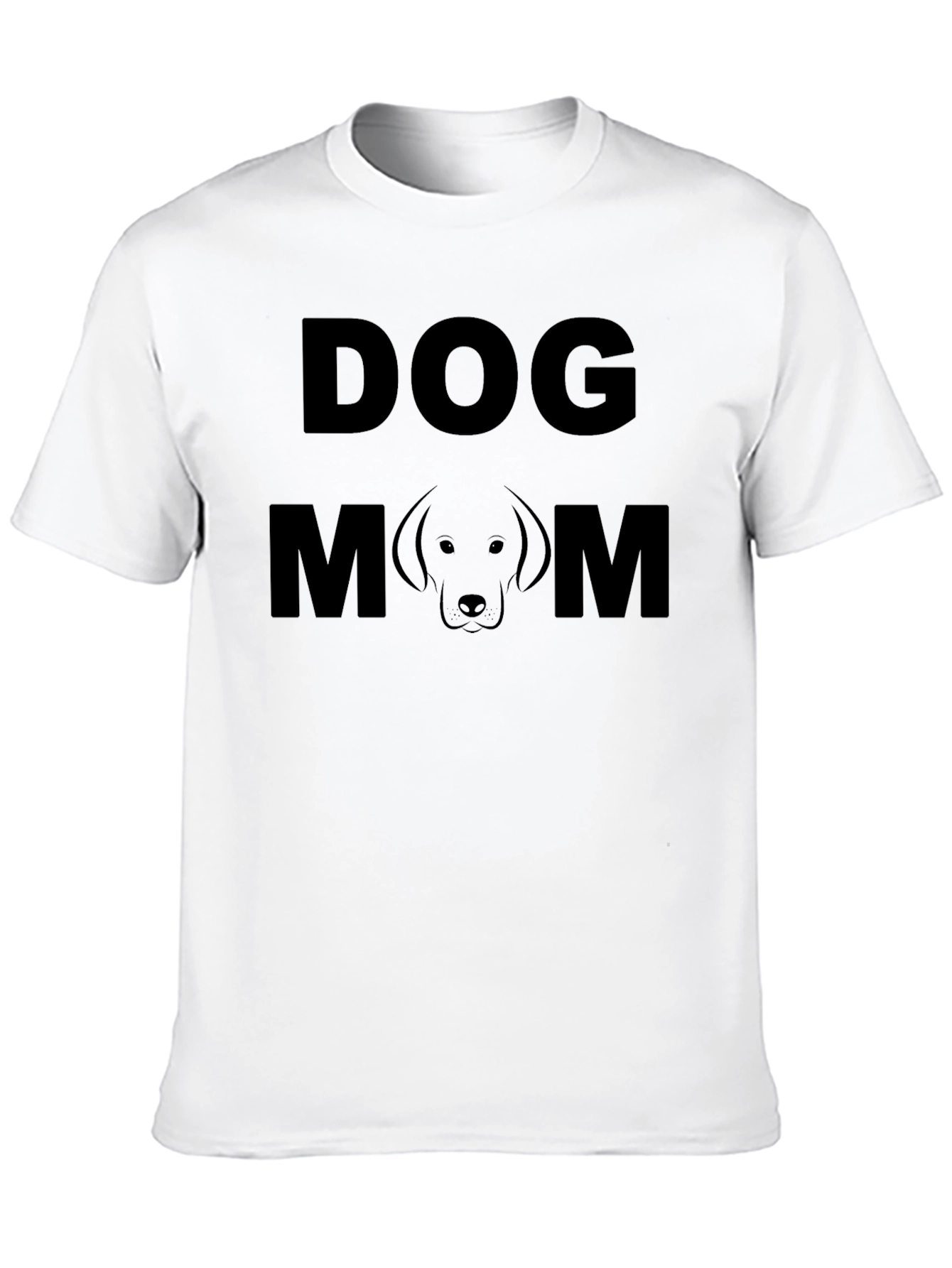 Dog Mom T-Shirt - Black