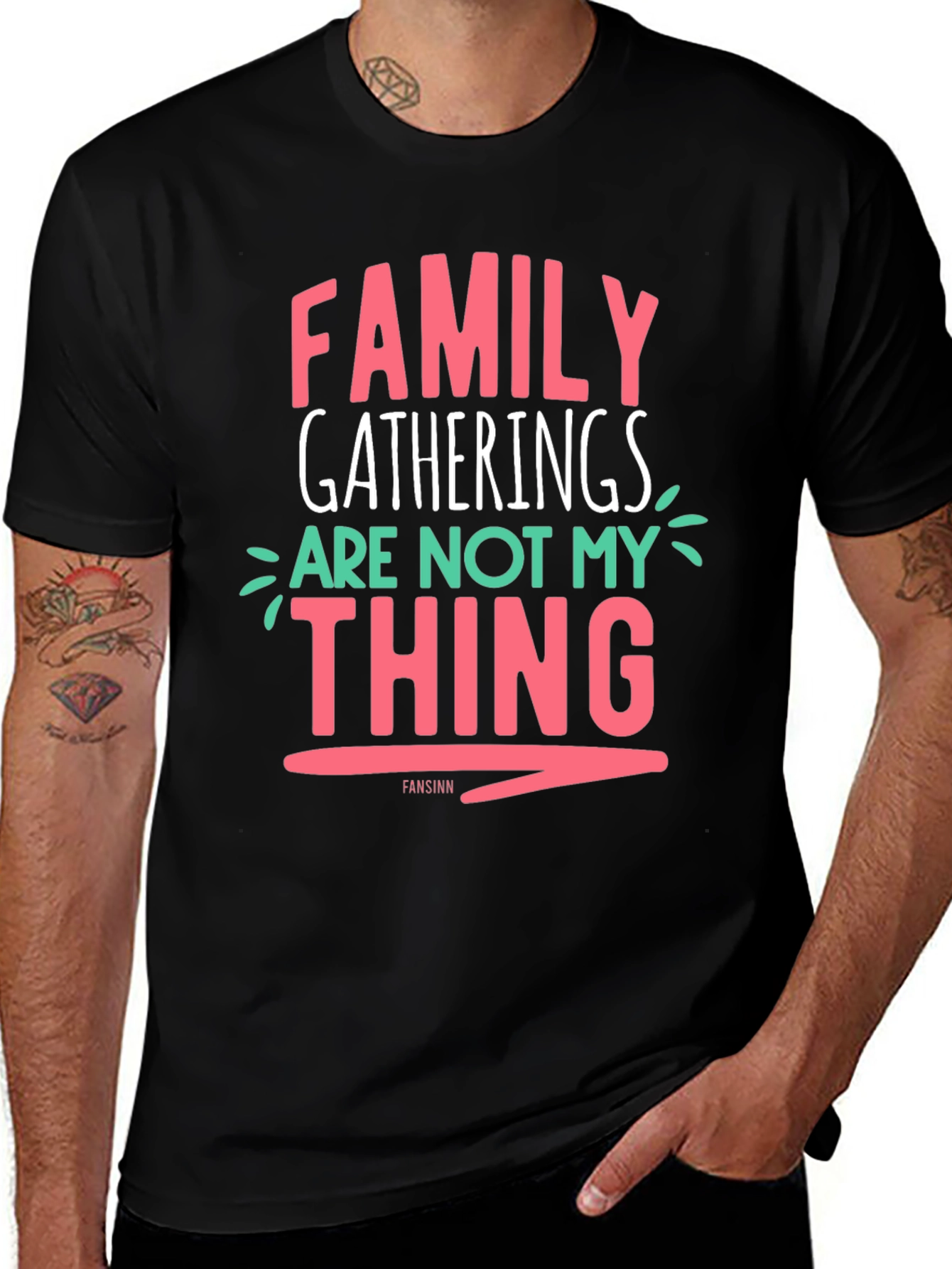 Family Gatherings Not My Thing Graphic T-Shirt