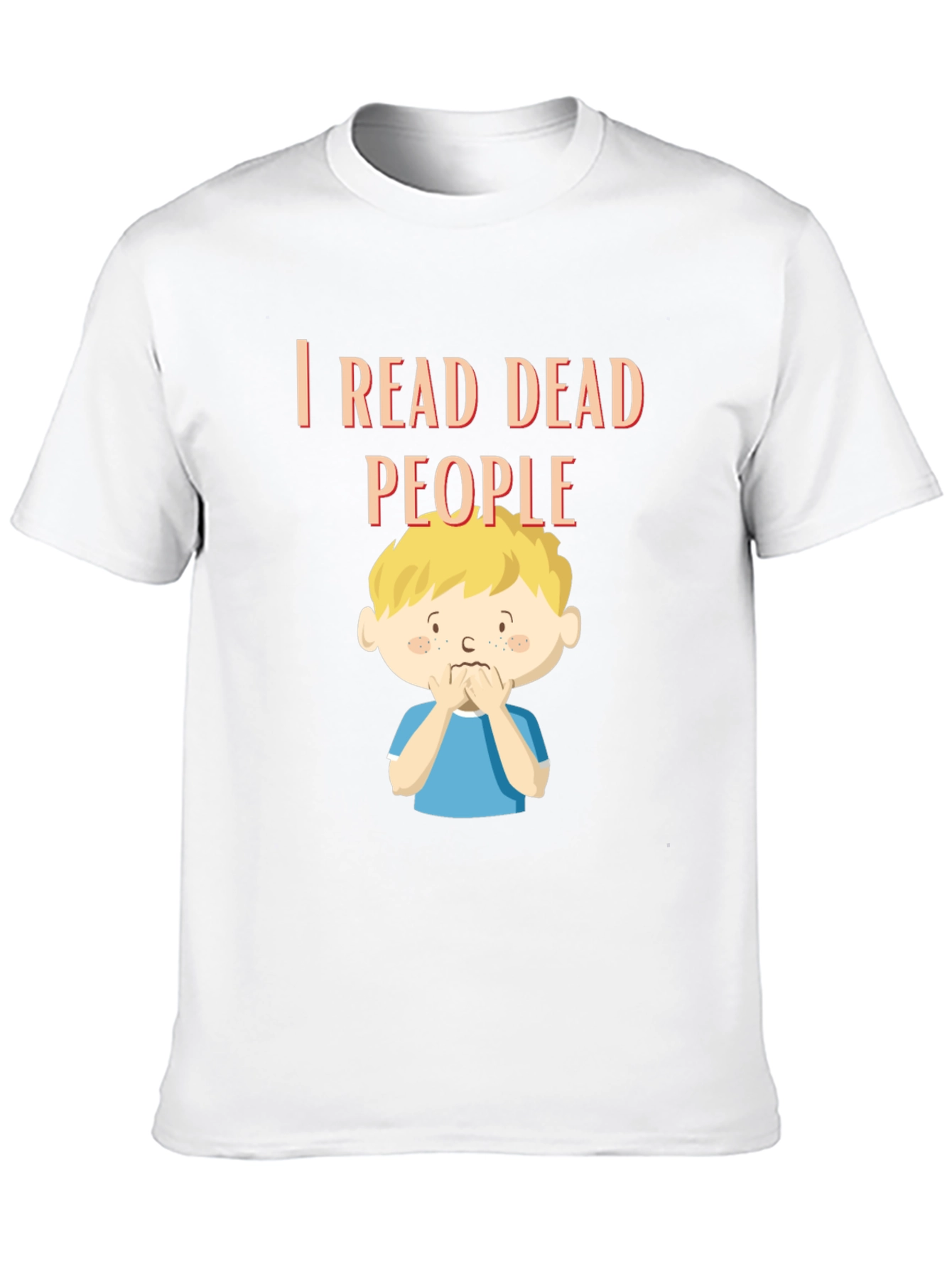 I Read Dead People Graphic Tee - Black