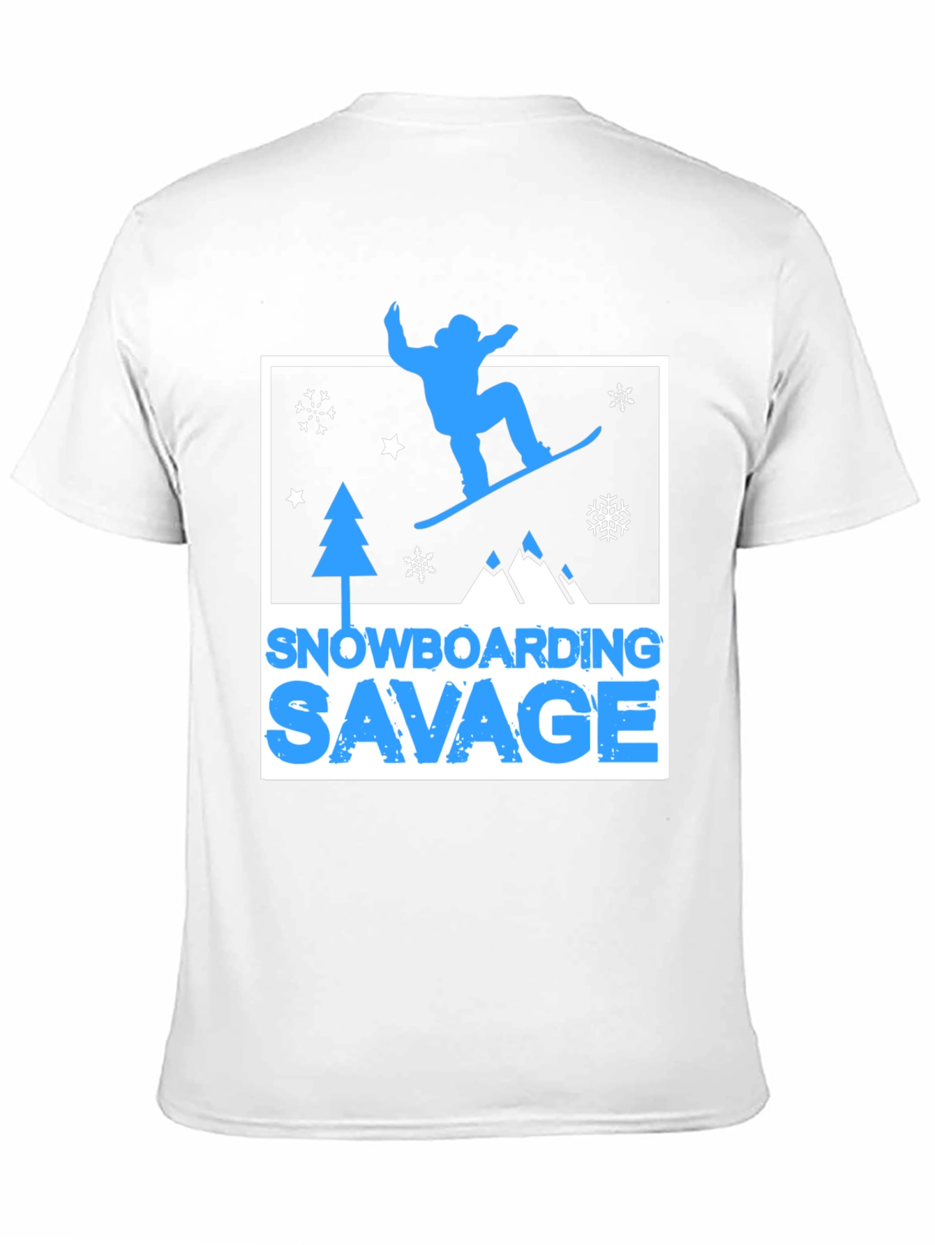 Snowboarding Savage Graphic T-Shirt