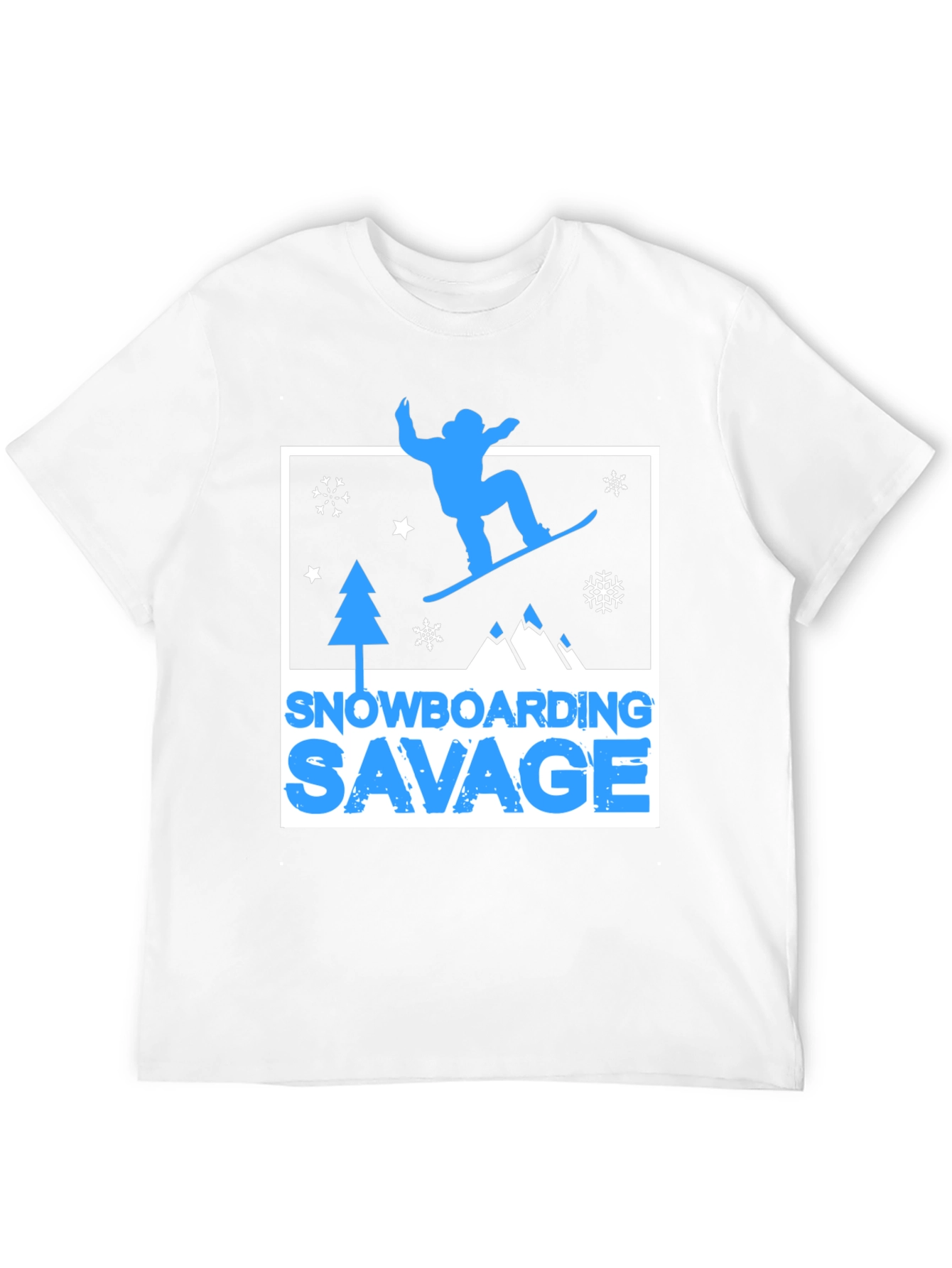 Snowboarding Savage Graphic T-Shirt