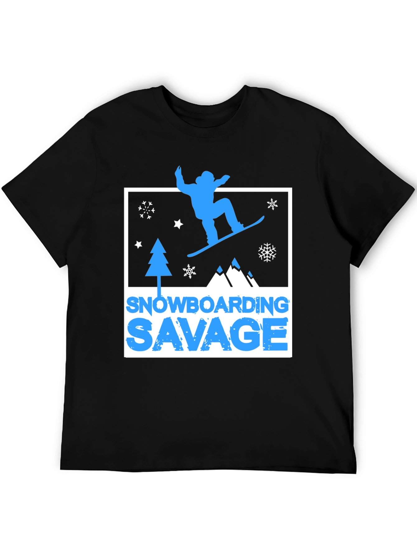 Snowboarding Savage Graphic T-Shirt