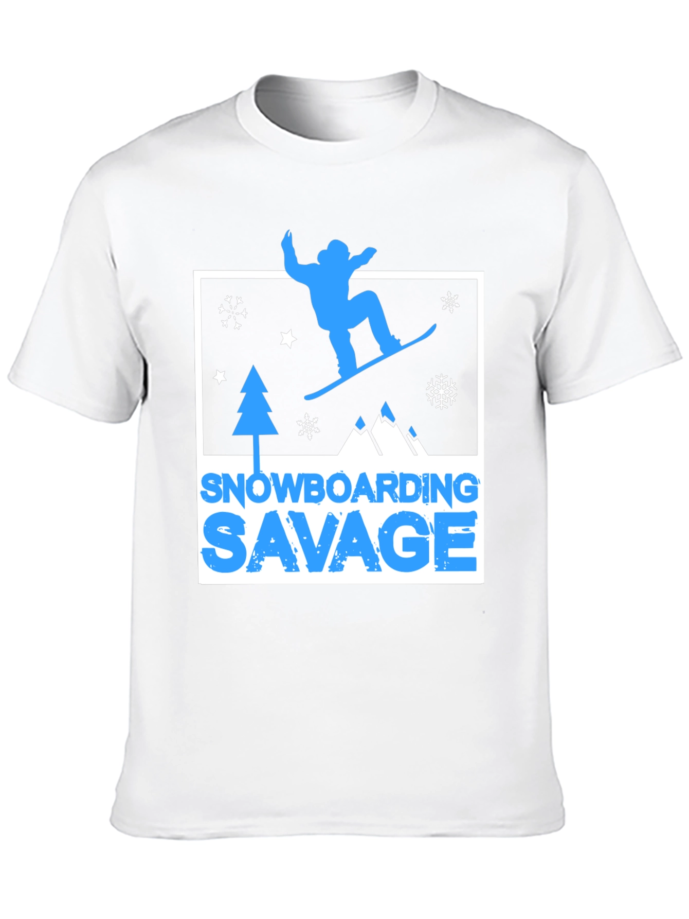 Snowboarding Savage Graphic T-Shirt