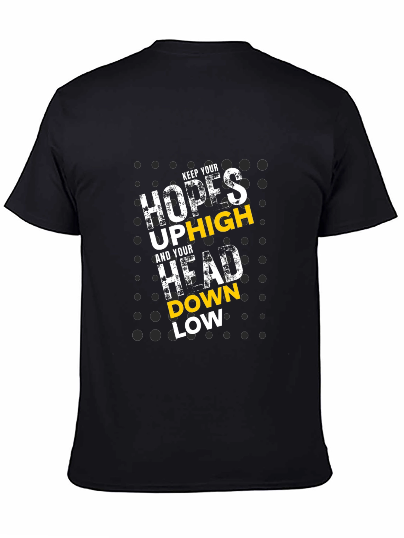Motivational Graphic Tee - Keep Hopes Up High