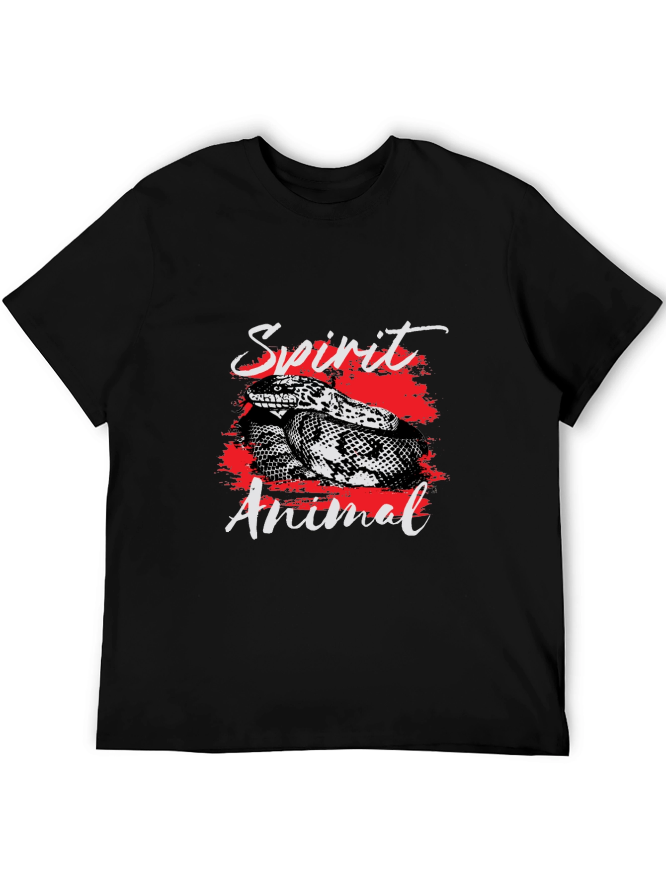Spirit Animal Snake Graphic Tee - Stylish Comfort