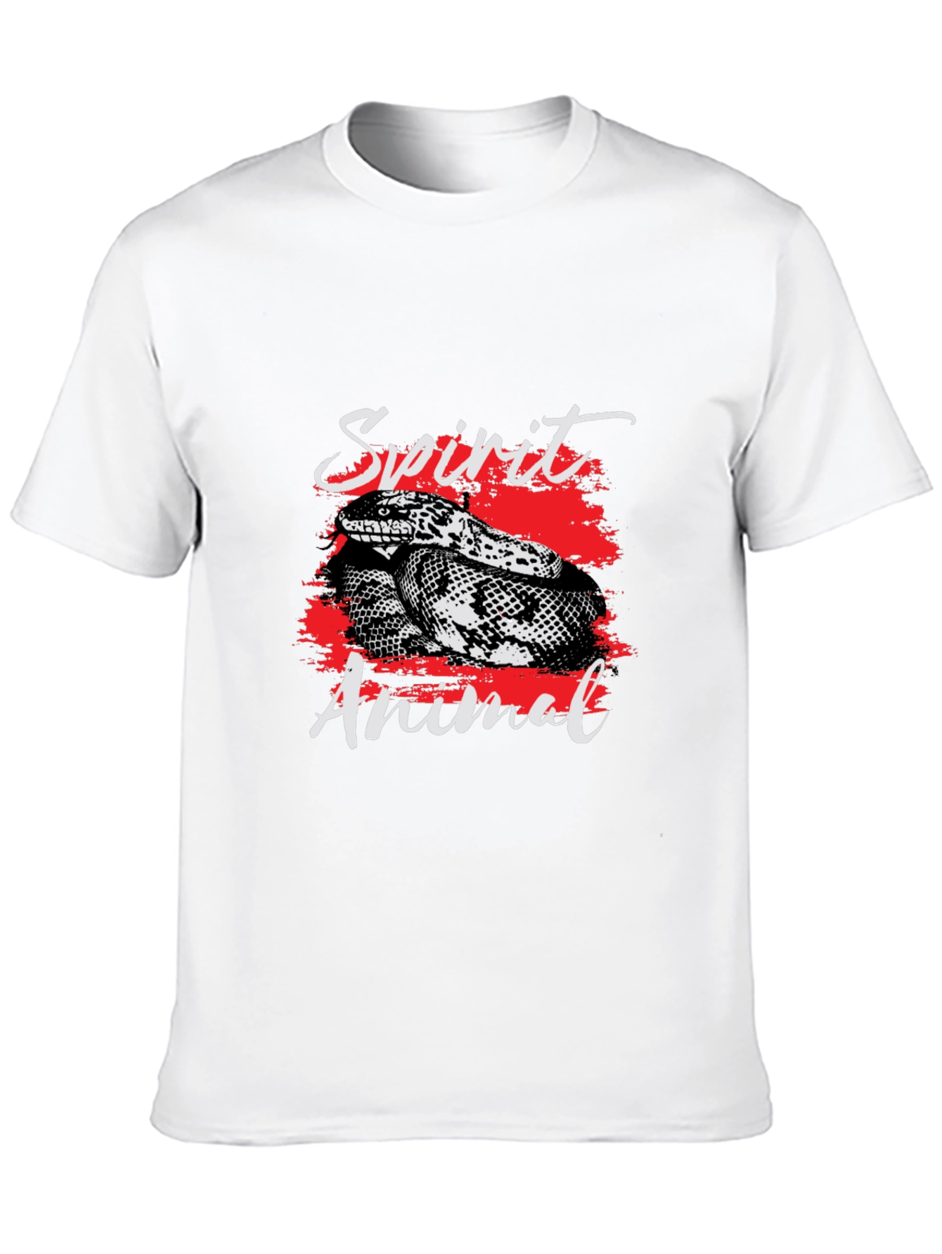 Spirit Animal Snake Graphic Tee - Stylish Comfort