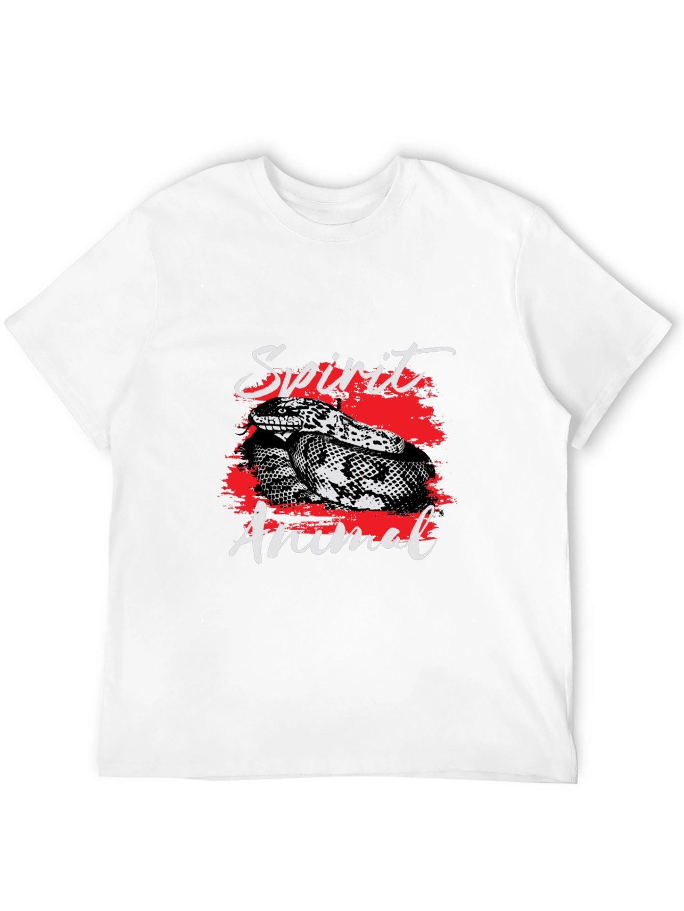 Spirit Animal Snake Graphic Tee - Stylish Comfort