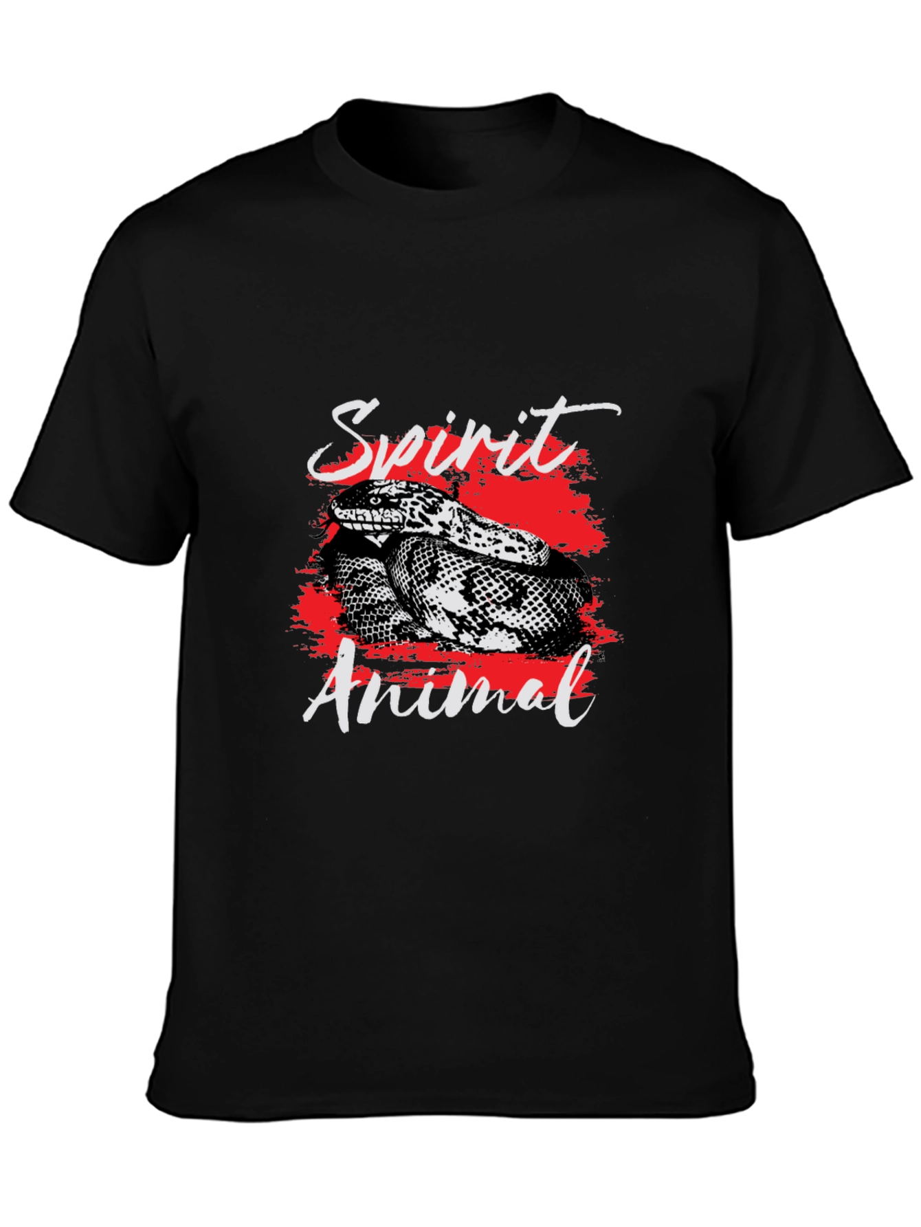 Spirit Animal Snake Graphic Tee - Stylish Comfort