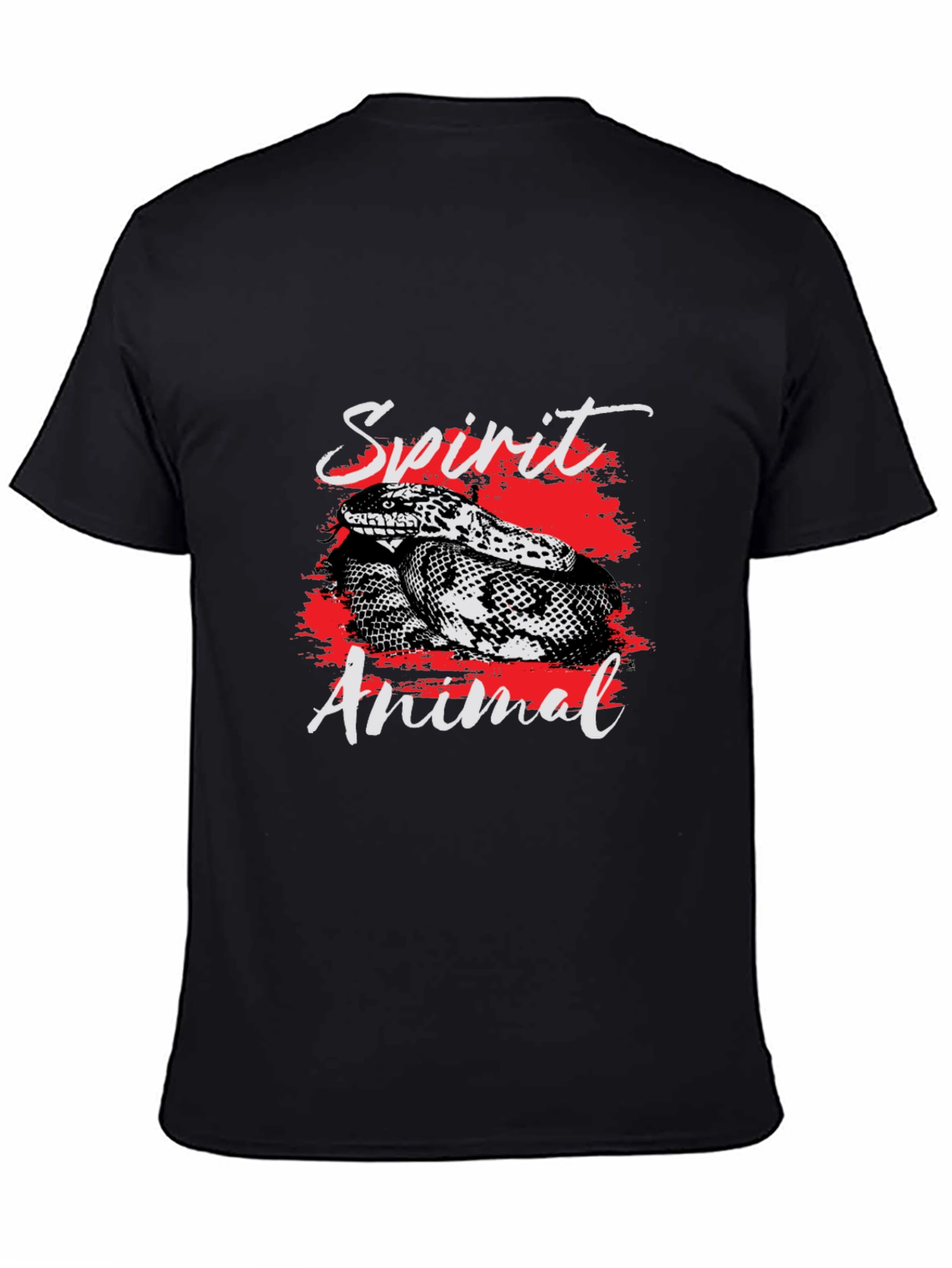Spirit Animal Snake Graphic Tee - Stylish Comfort