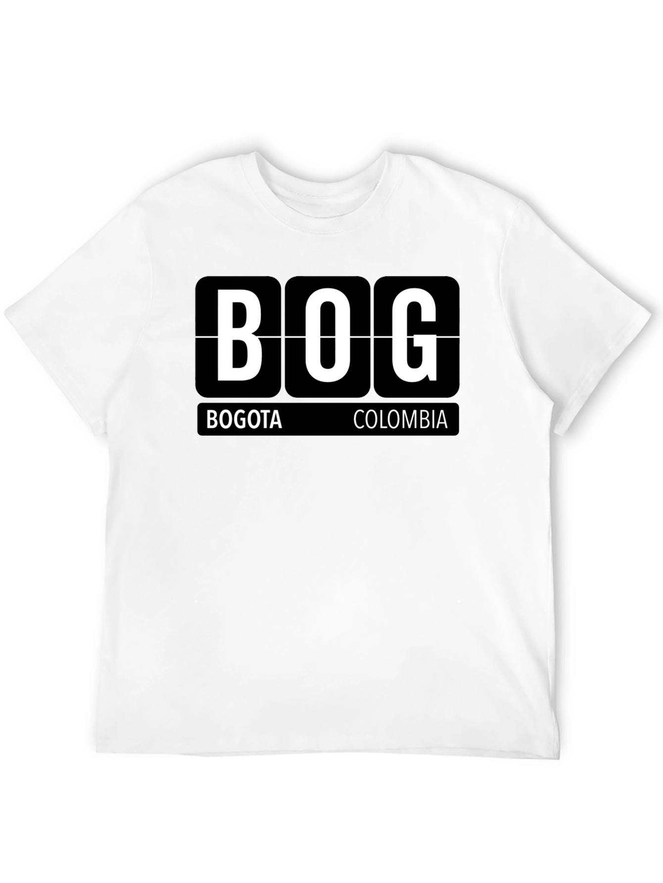 BOG Airport Code T-Shirt - Bogota Colombia Tee
