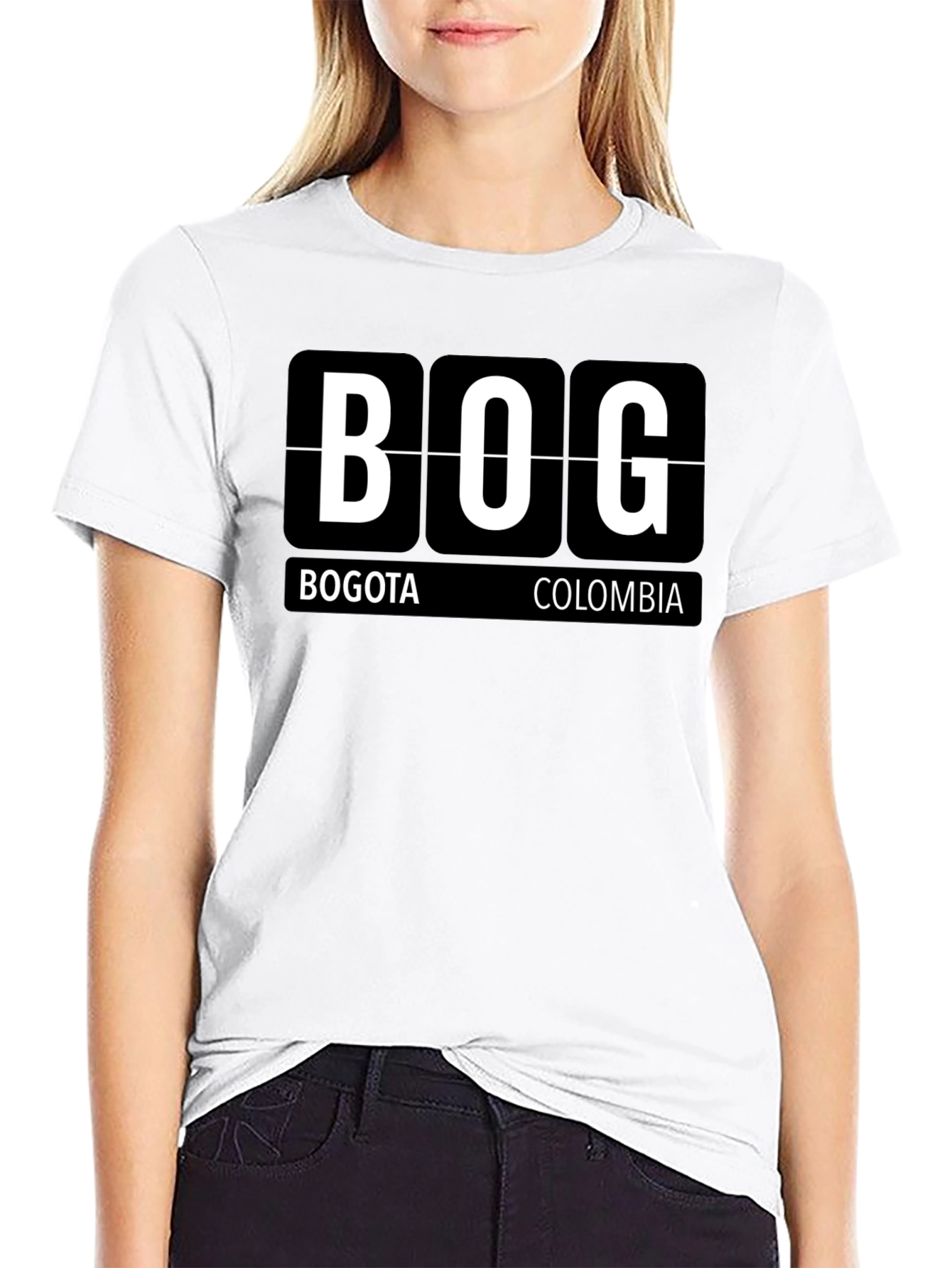 BOG Airport Code T-Shirt - Bogota Colombia Tee