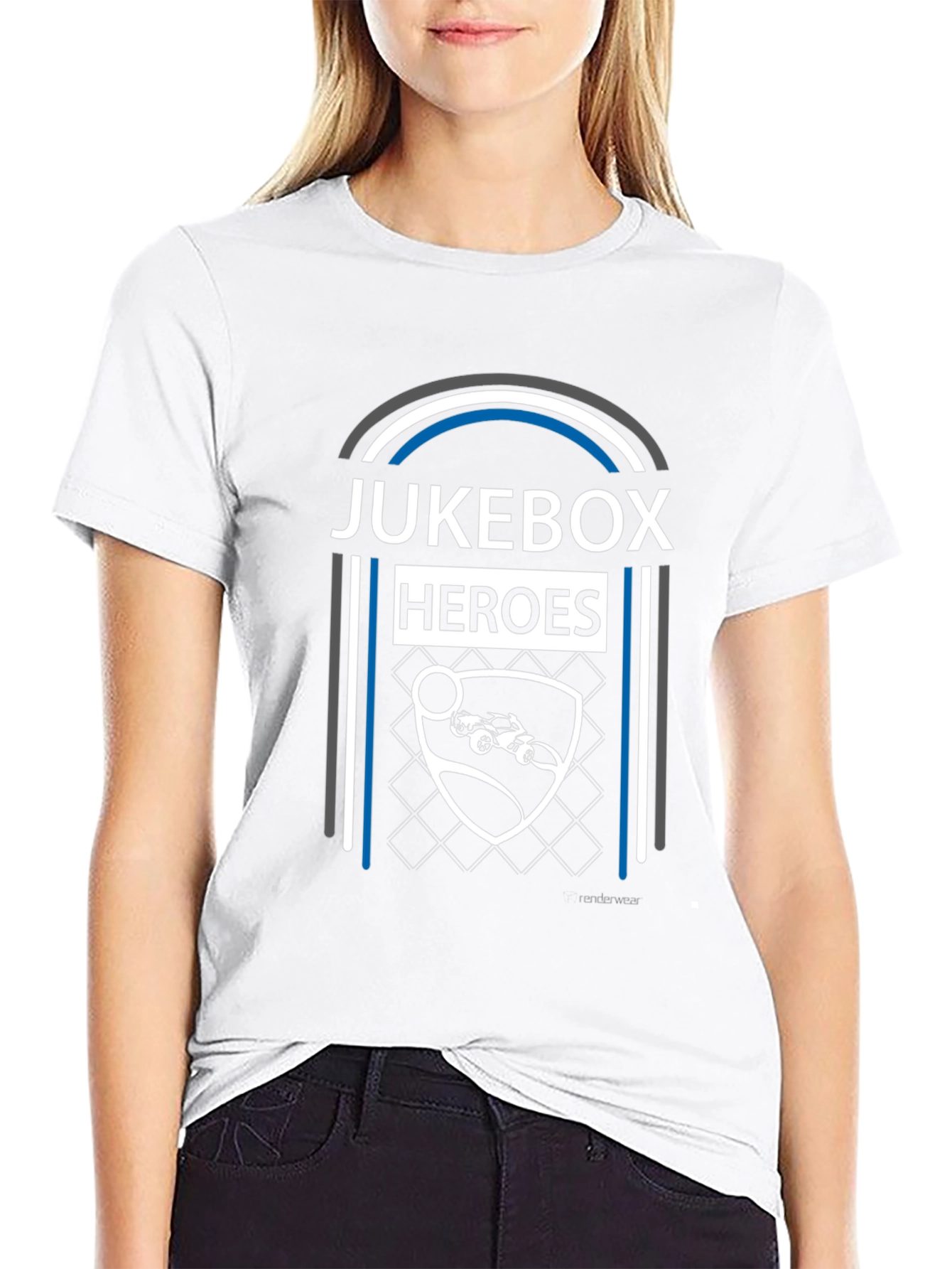 Jukebox Heroes Graphic Tee - Rocket League Fan Shirt