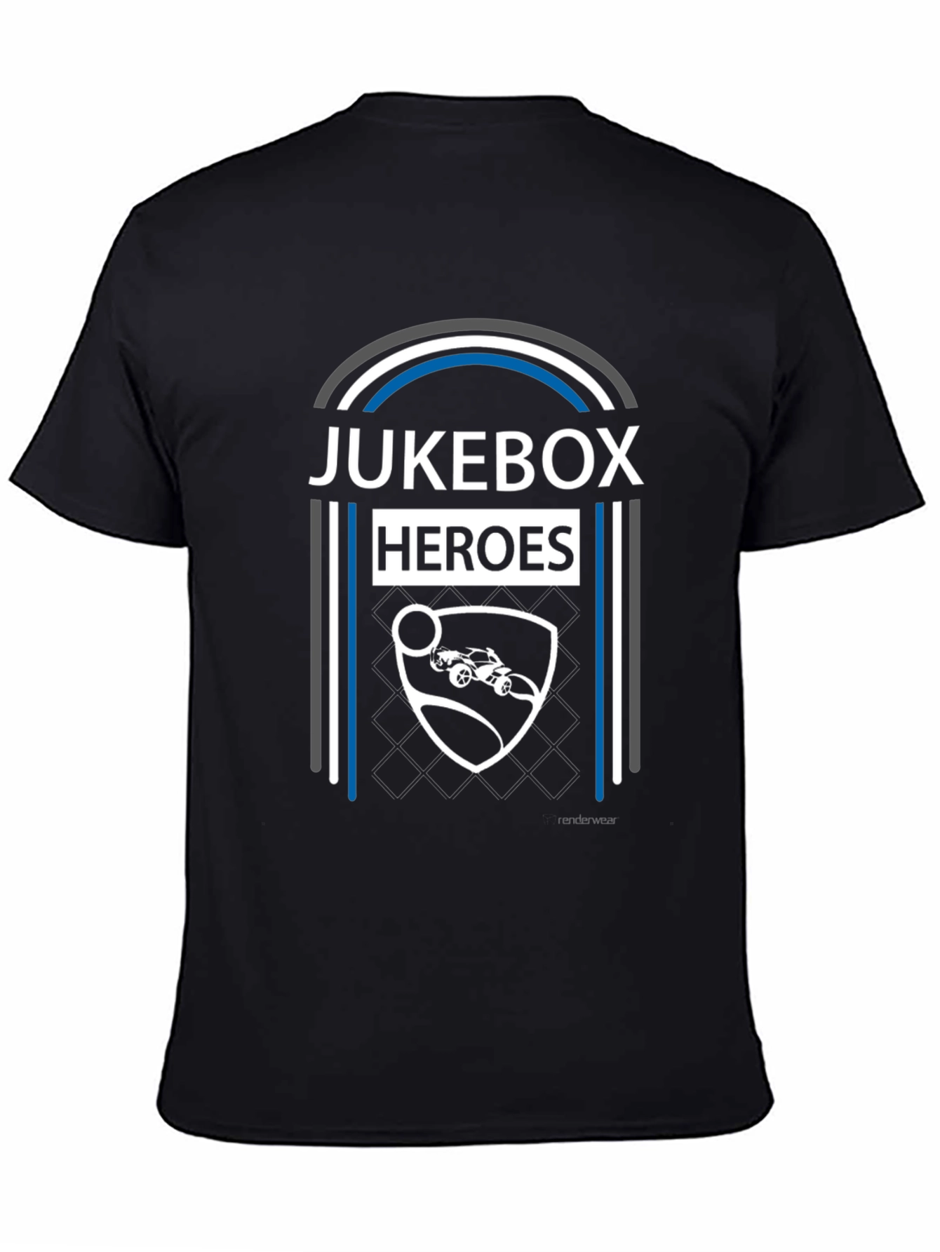 Jukebox Heroes Graphic Tee - Rocket League Fan Shirt