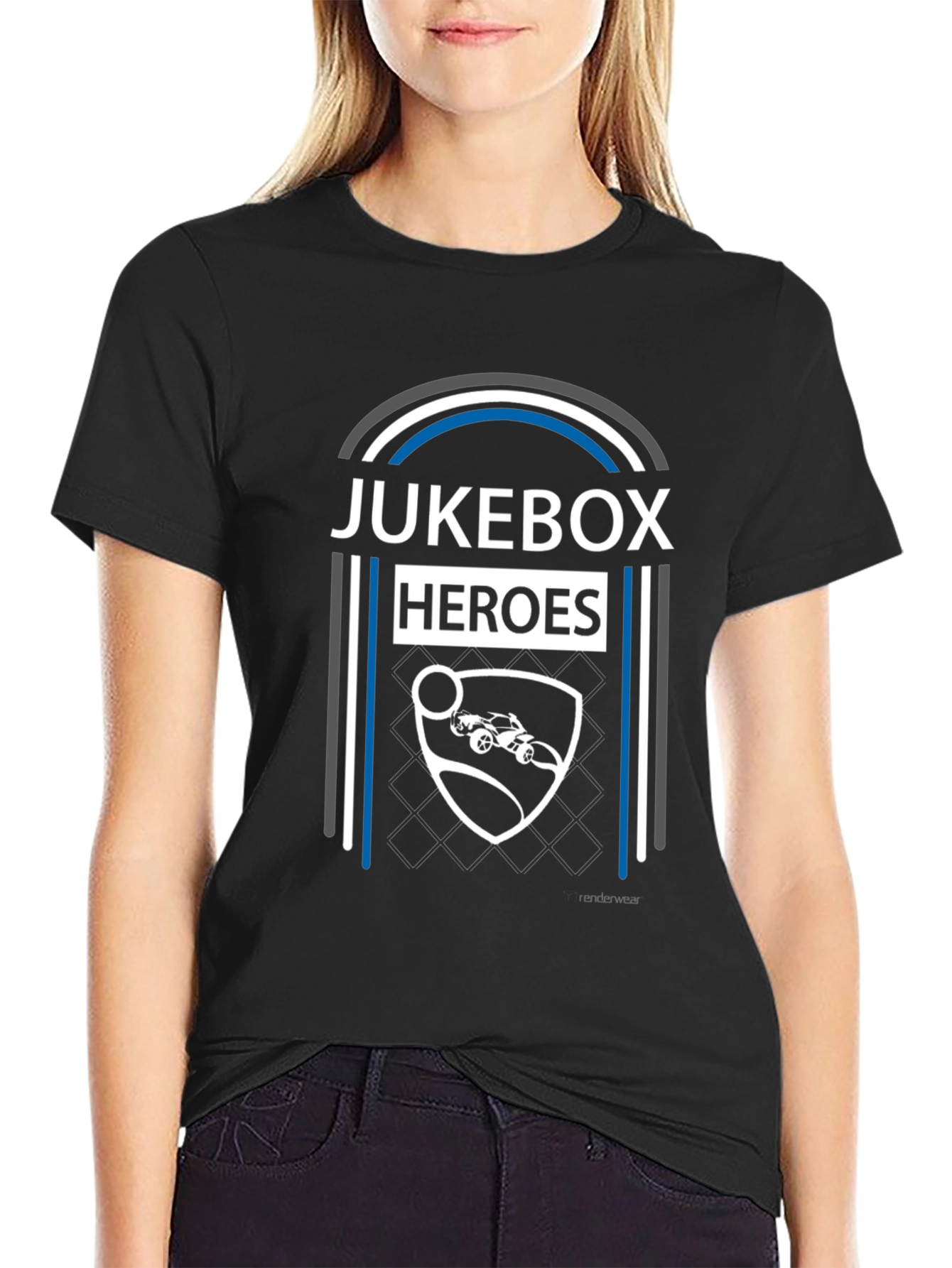 Jukebox Heroes Graphic Tee - Rocket League Fan Shirt