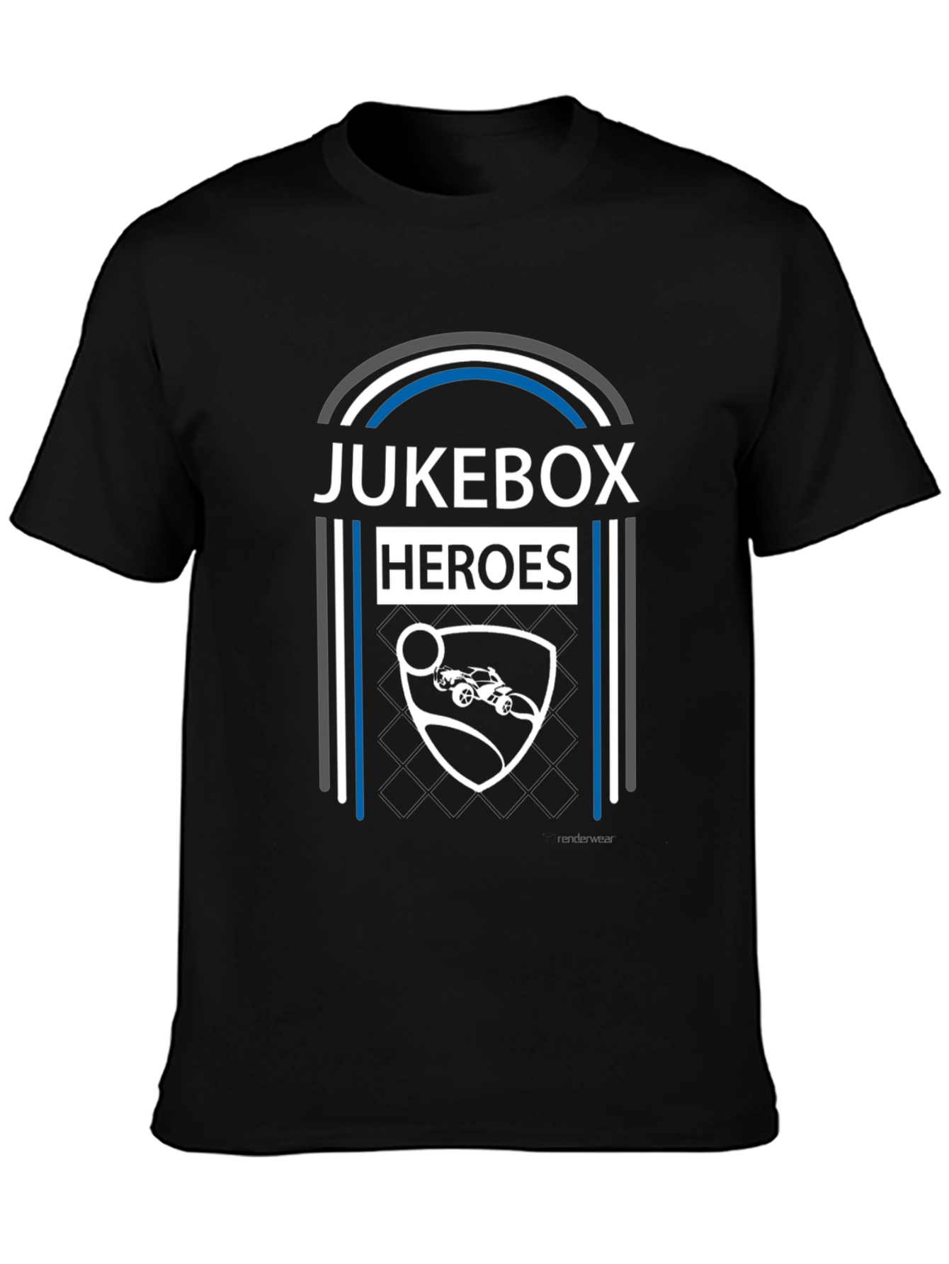 Jukebox Heroes Graphic Tee - Rocket League Fan Shirt