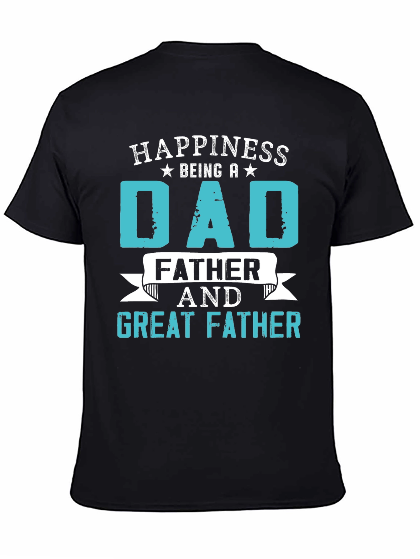 Happiness Being A Dad Graphic T-Shirt