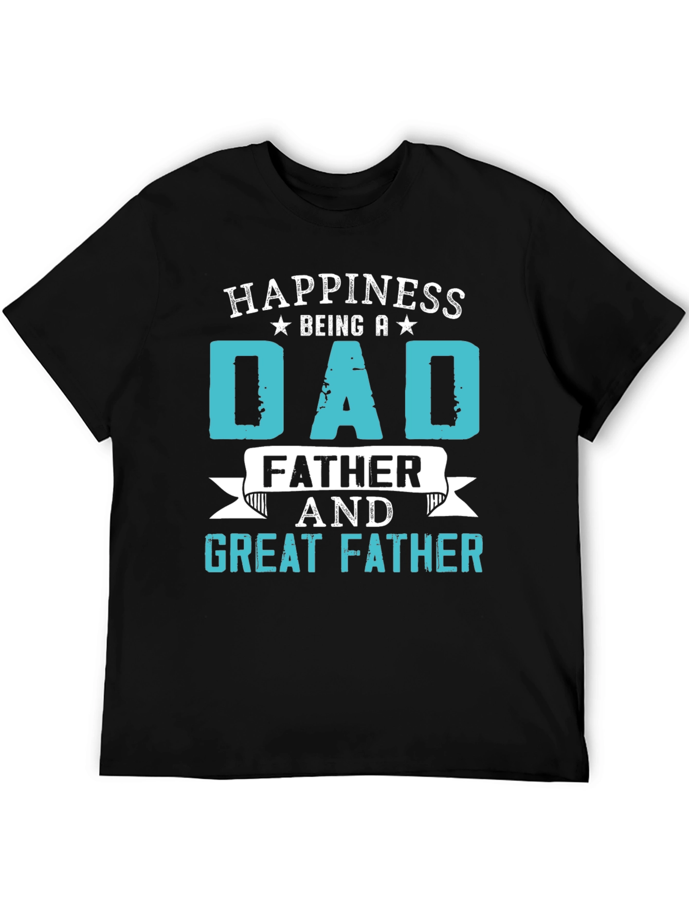 Happiness Being A Dad Graphic T-Shirt