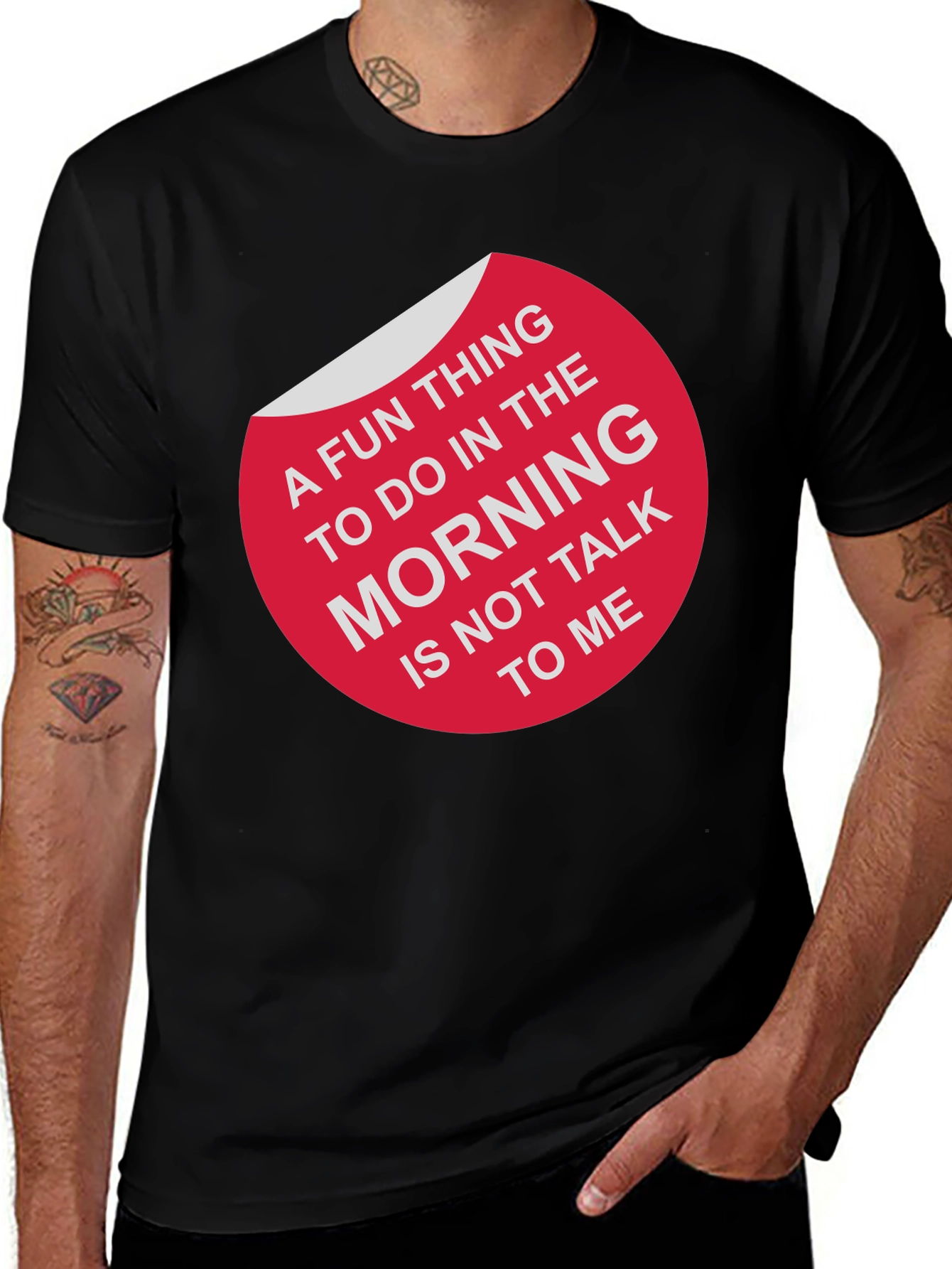 Funny Sarcastic Morning Person T-Shirt