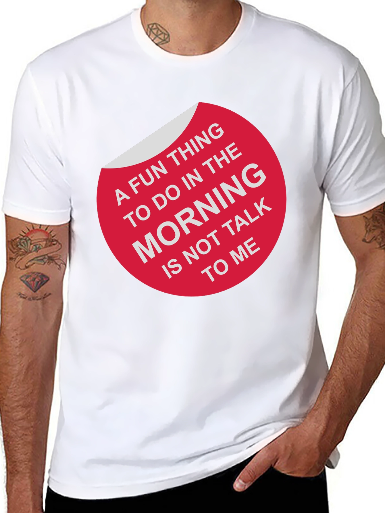 Funny Sarcastic Morning Person T-Shirt