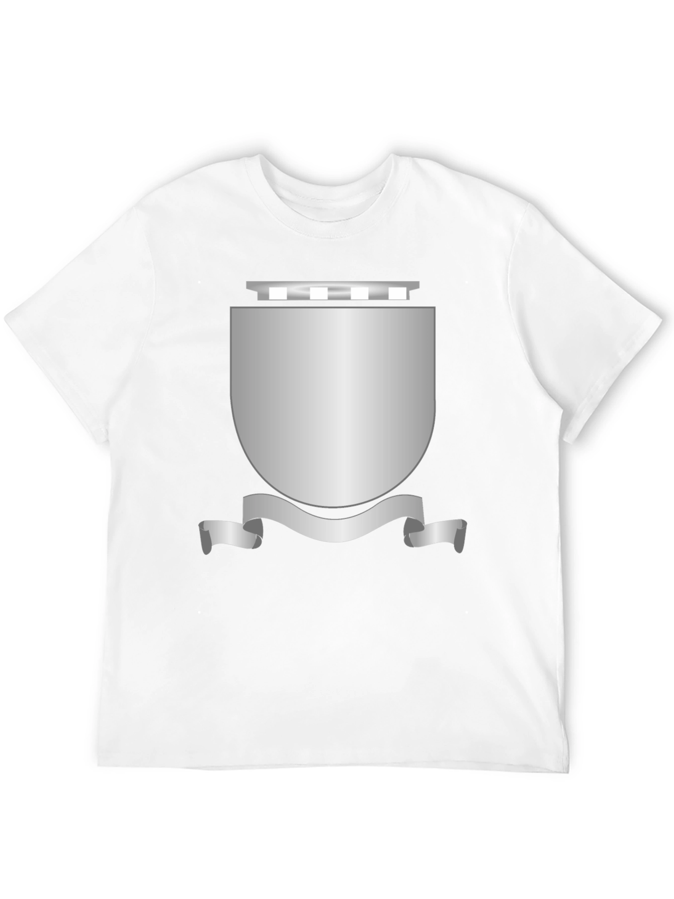 Shield Graphic Black T-Shirt - Classic Design