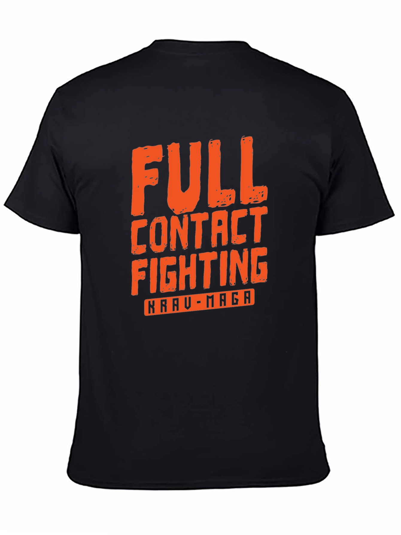 Full Contact Fighting Krau-Maga Black T-Shirt