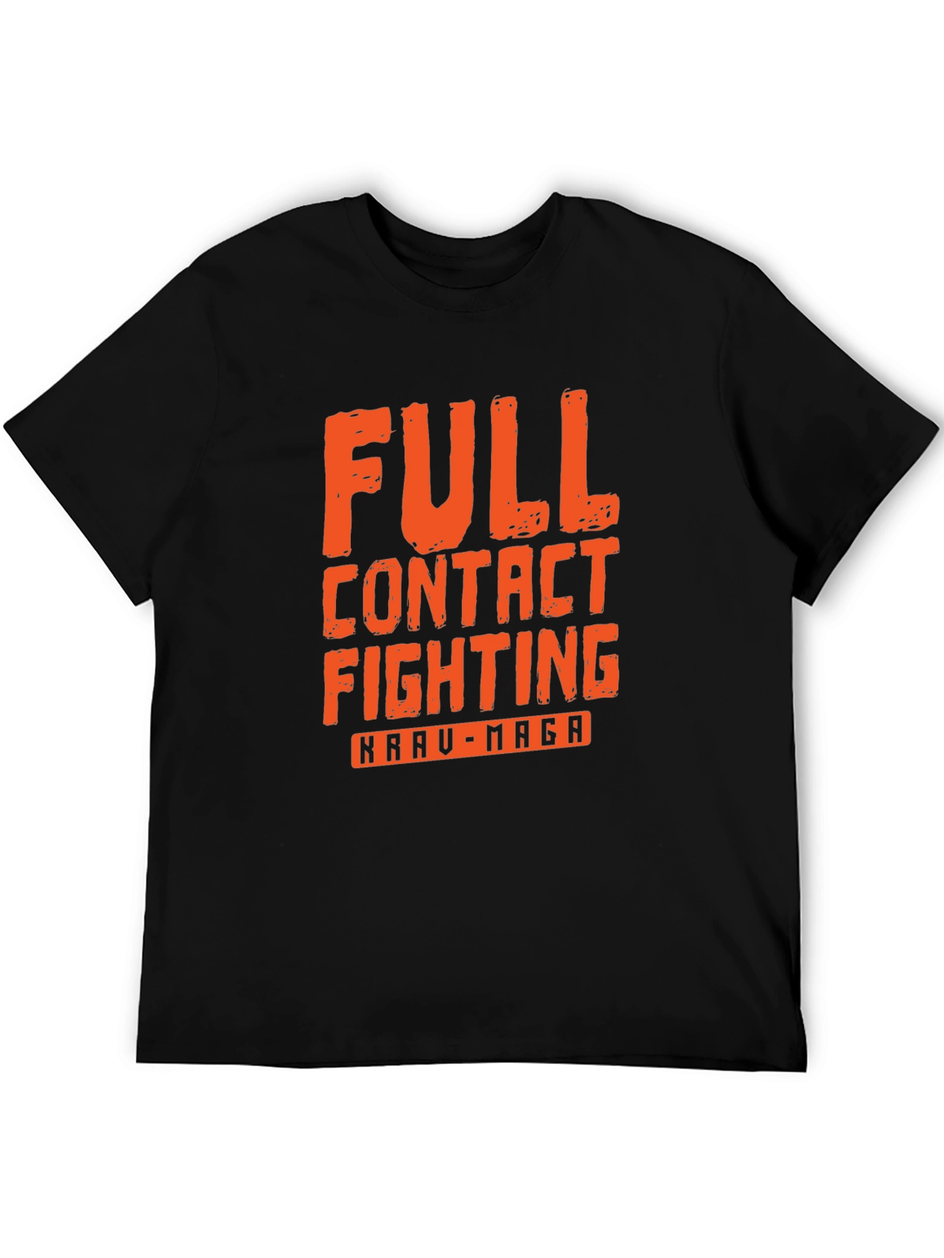 Full Contact Fighting Krau-Maga Black T-Shirt