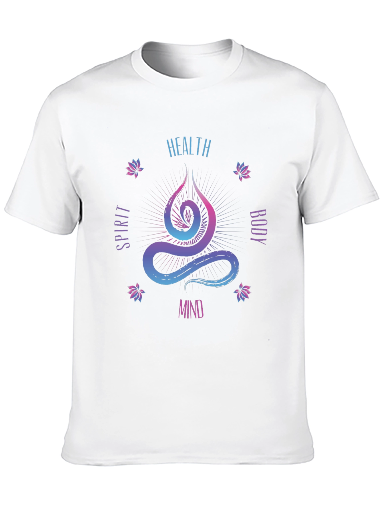 Health Spirit Body Mind Graphic Tee