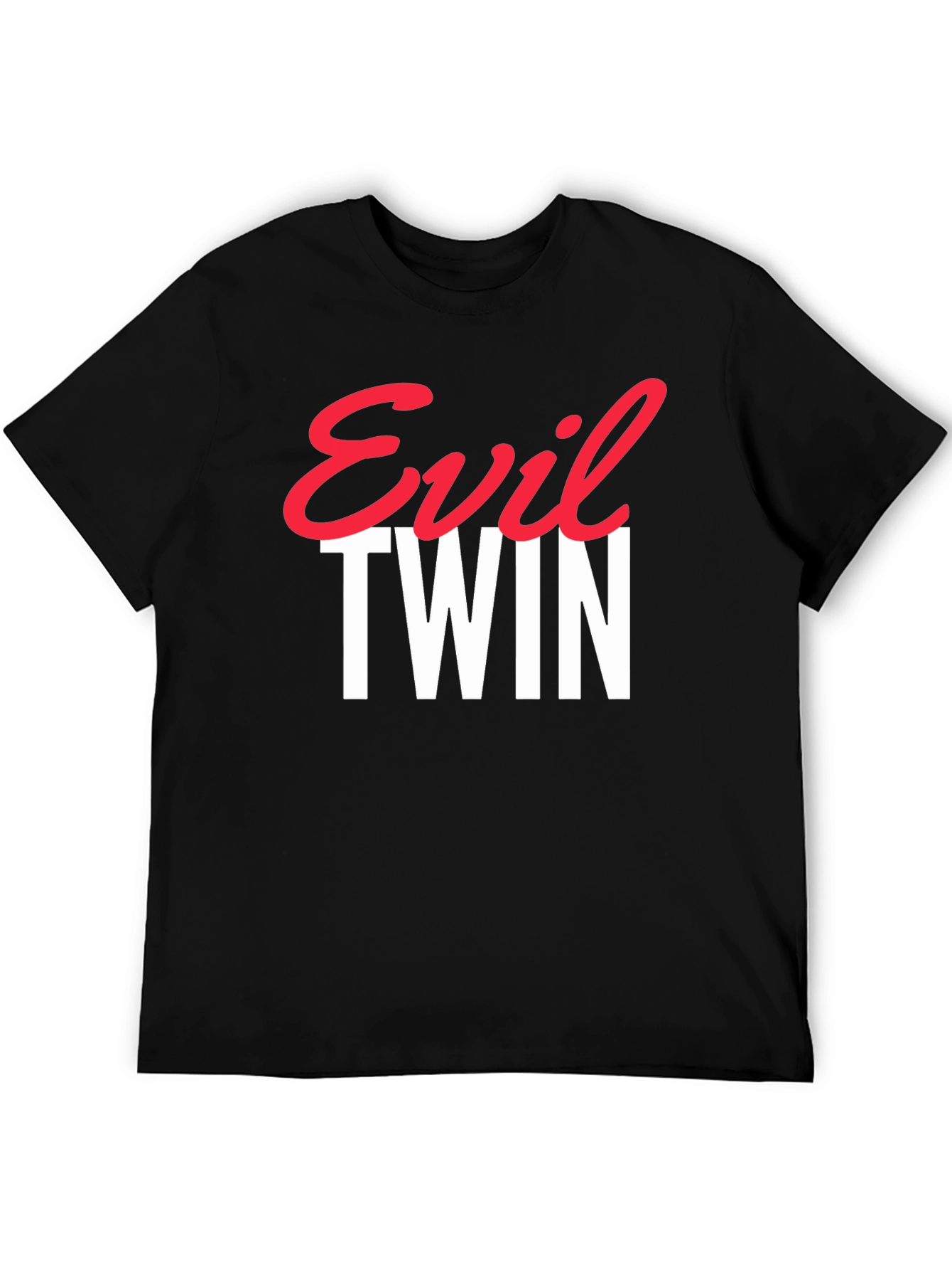 Evil Twin Graphic Tee - Trendy Statement T-Shirt