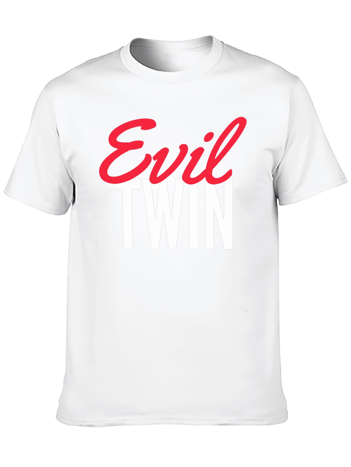 Evil Twin Graphic Tee - Trendy Statement T-Shirt