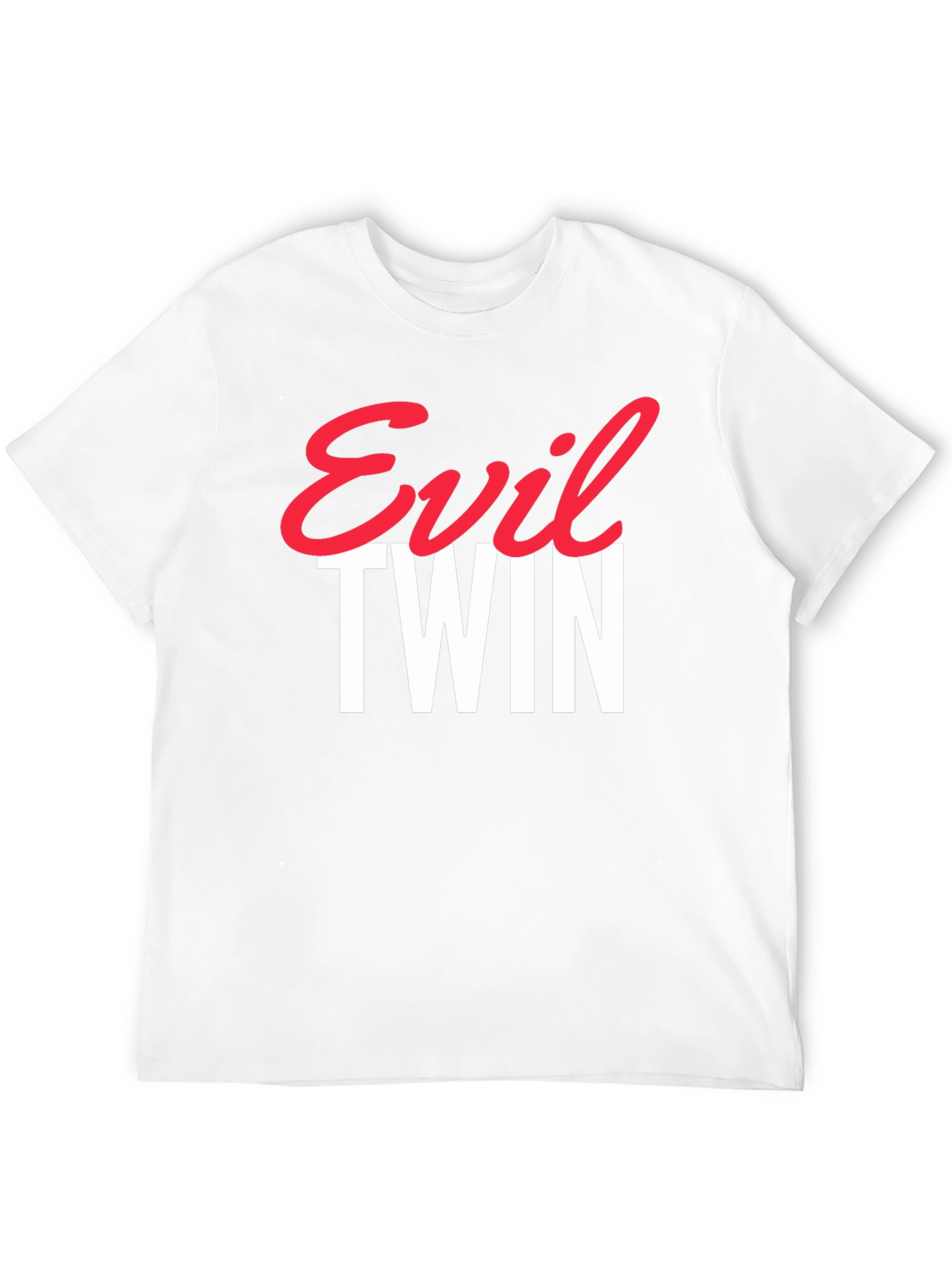 Evil Twin Graphic Tee - Trendy Statement T-Shirt