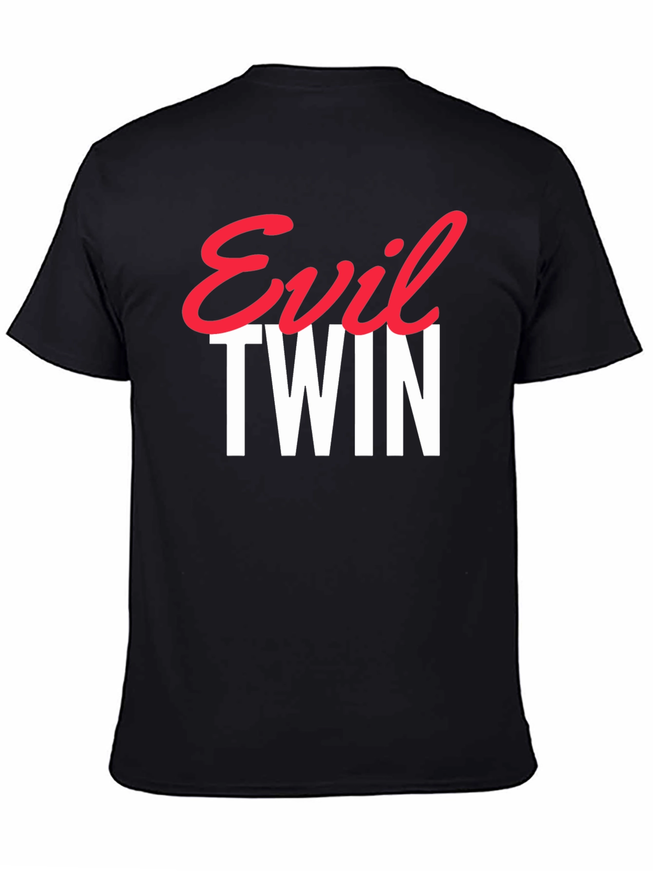 Evil Twin Graphic Tee - Trendy Statement T-Shirt