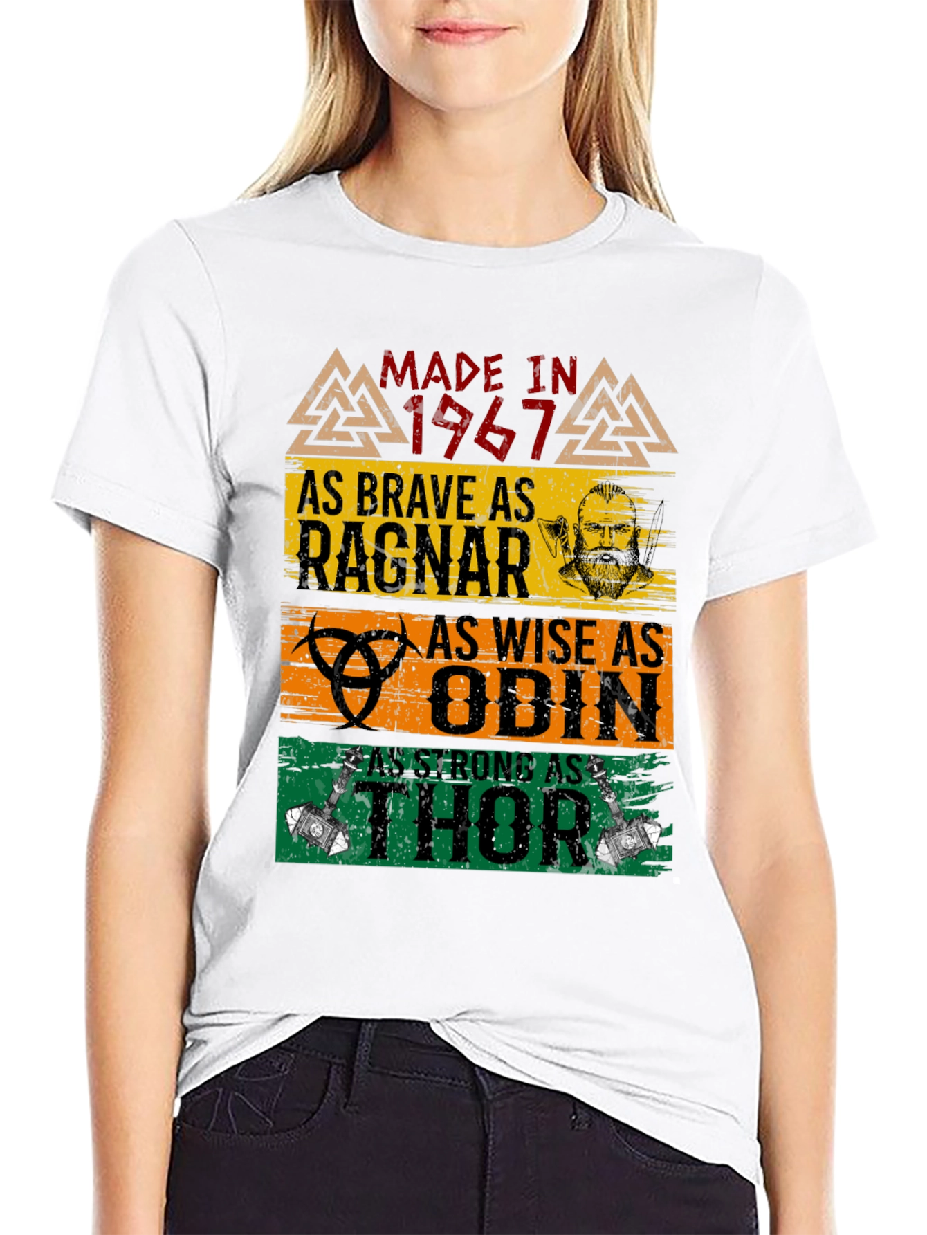 Made in 1967 Viking T-Shirt Ragnar Odin Thor