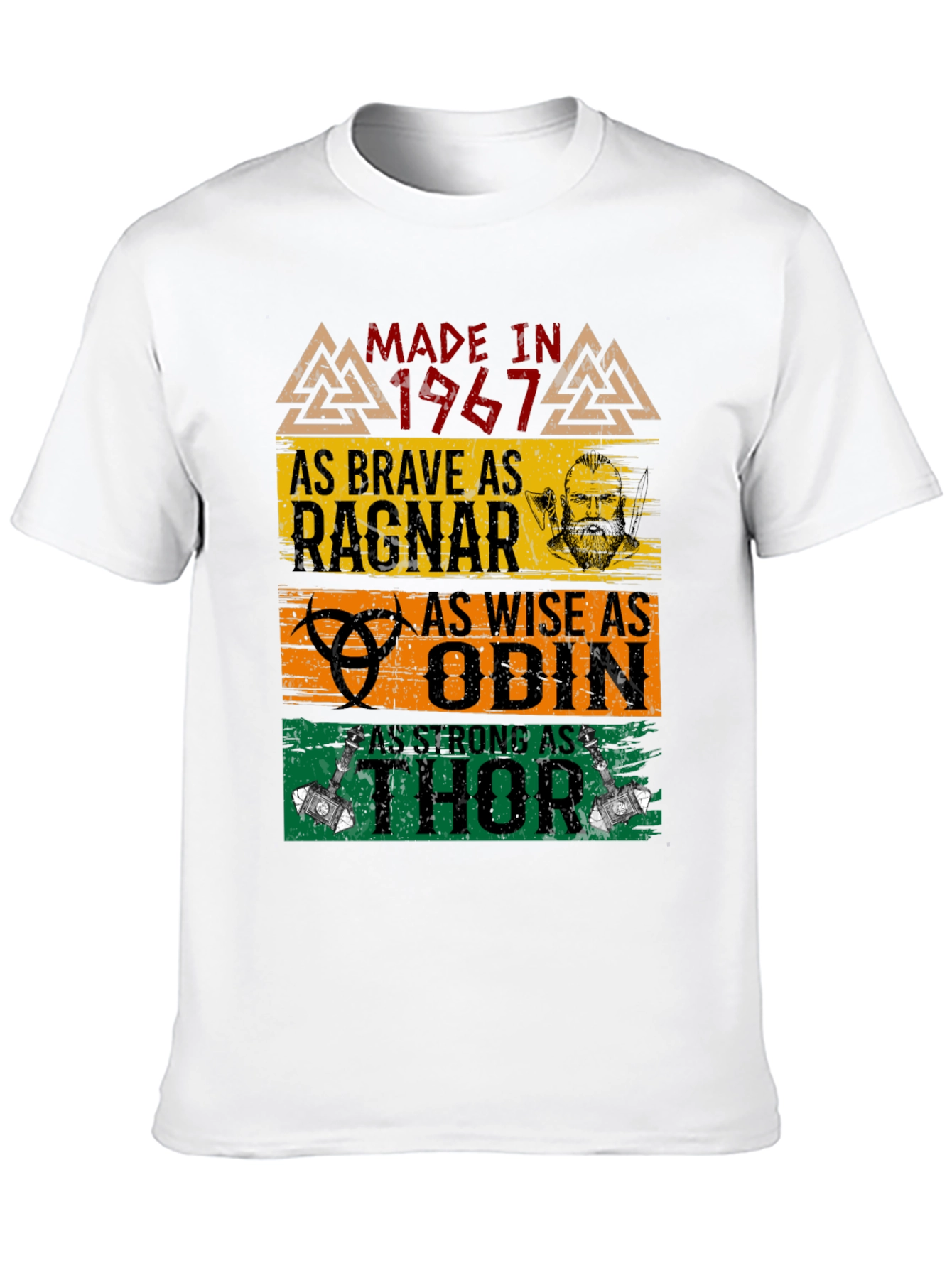 Made in 1967 Viking T-Shirt Ragnar Odin Thor