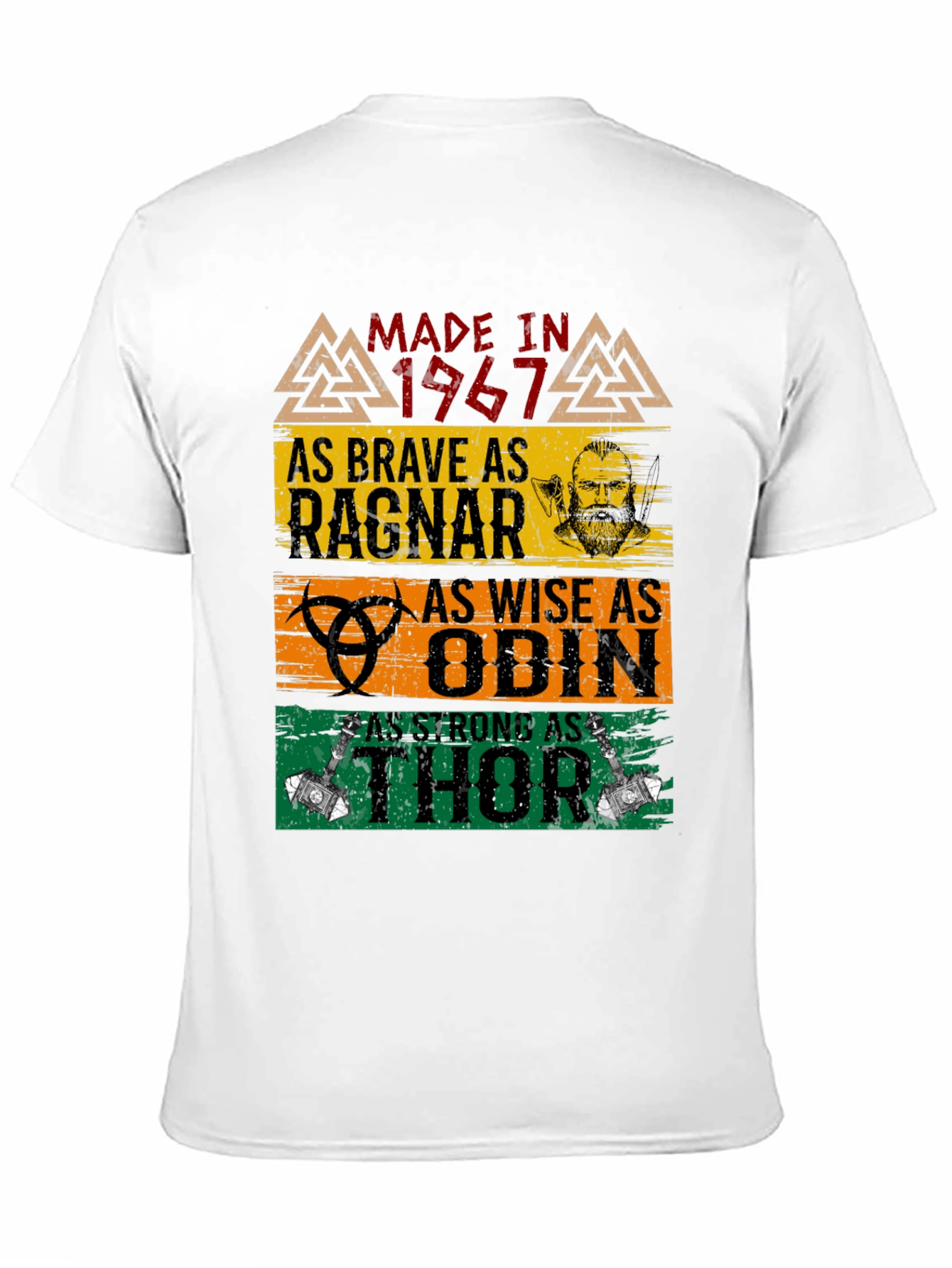 Made in 1967 Viking T-Shirt Ragnar Odin Thor