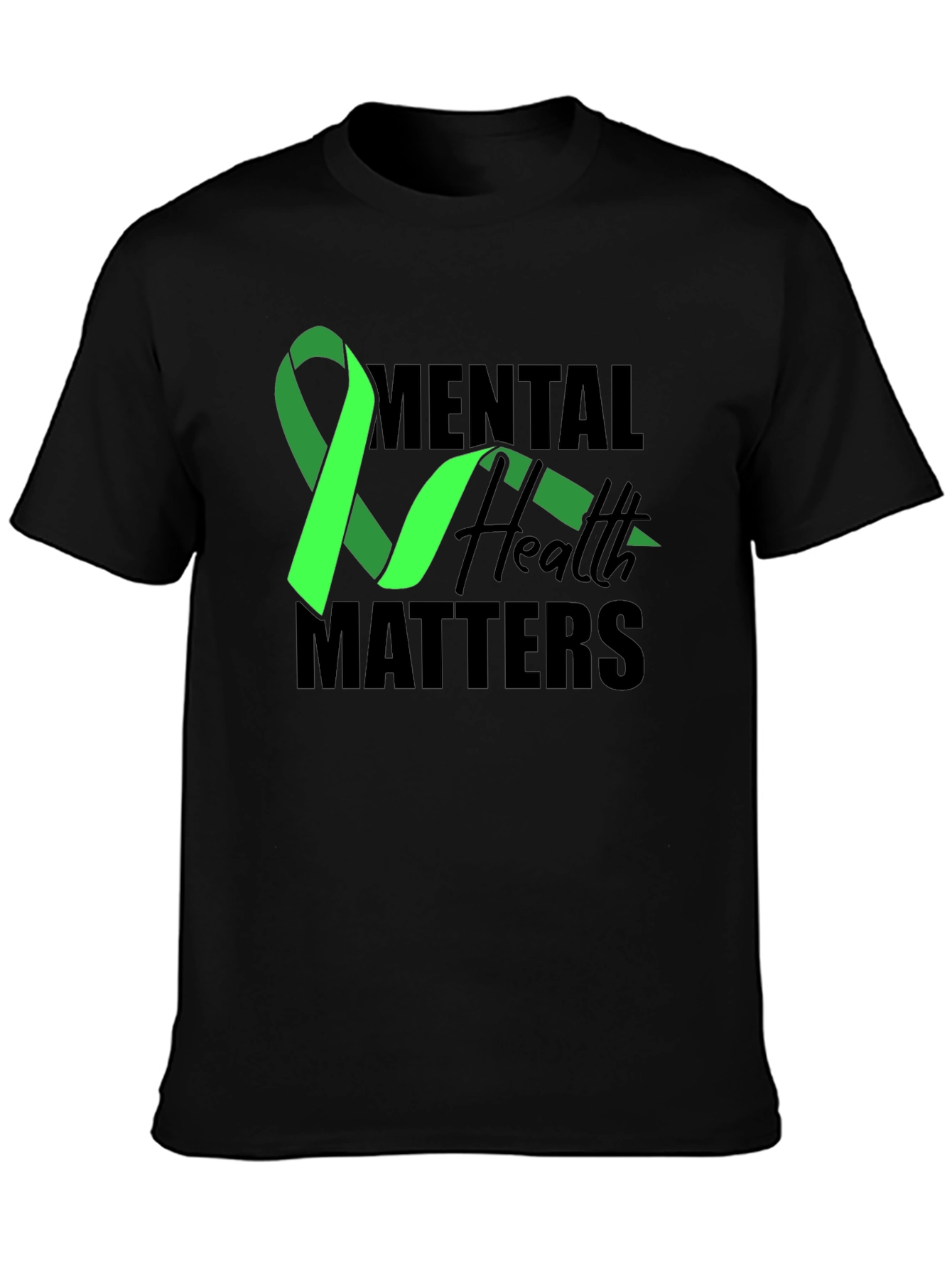 Mental Health Matters T-Shirt - Awareness Ribbon Tee