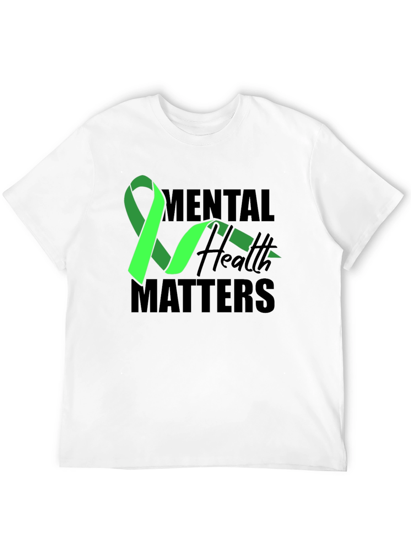 Mental Health Matters T-Shirt - Awareness Ribbon Tee