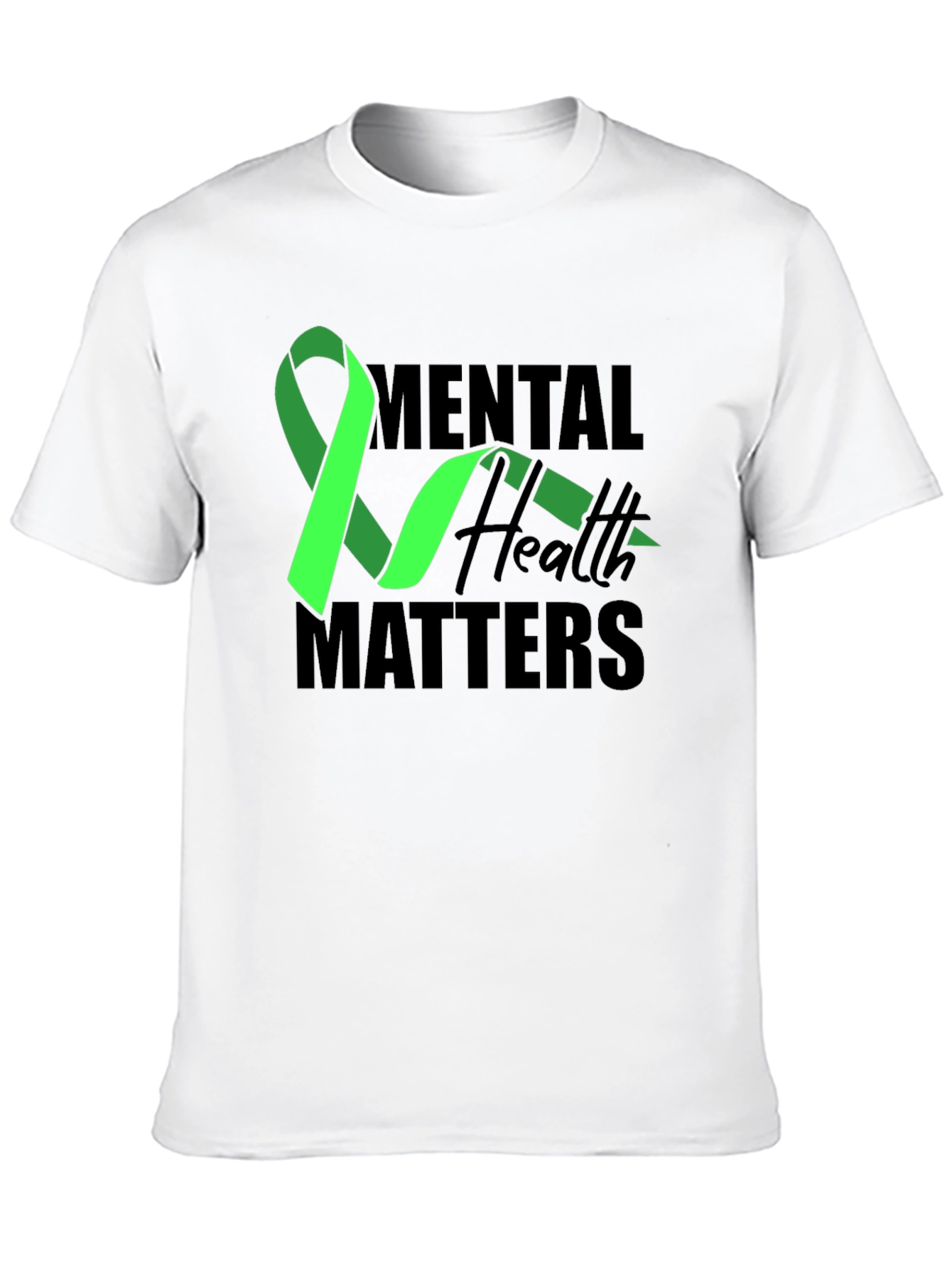 Mental Health Matters T-Shirt - Awareness Ribbon Tee