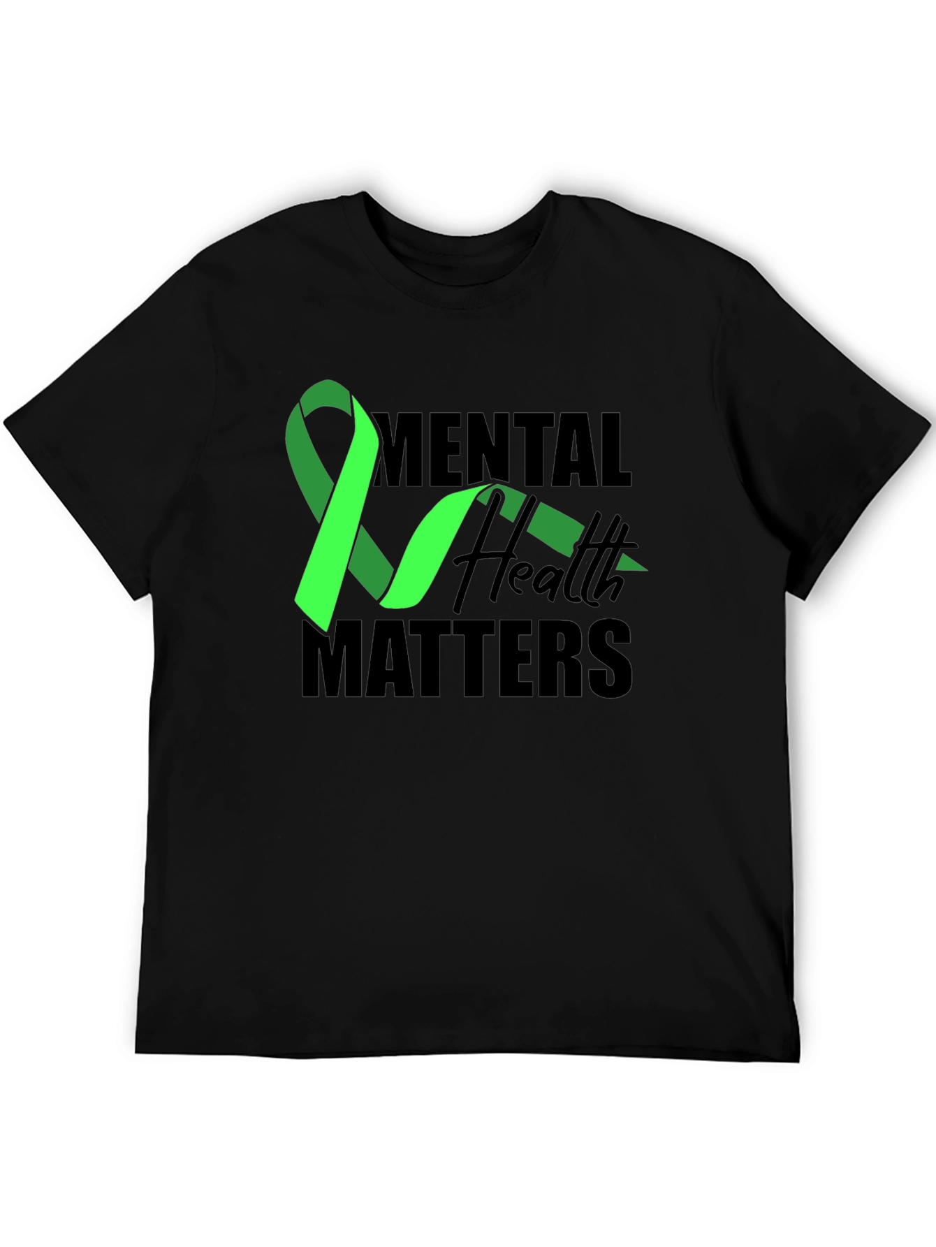 Mental Health Matters T-Shirt - Awareness Ribbon Tee