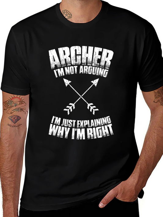 Archer Funny T-Shirt - Im Not Arguing Im Explaining