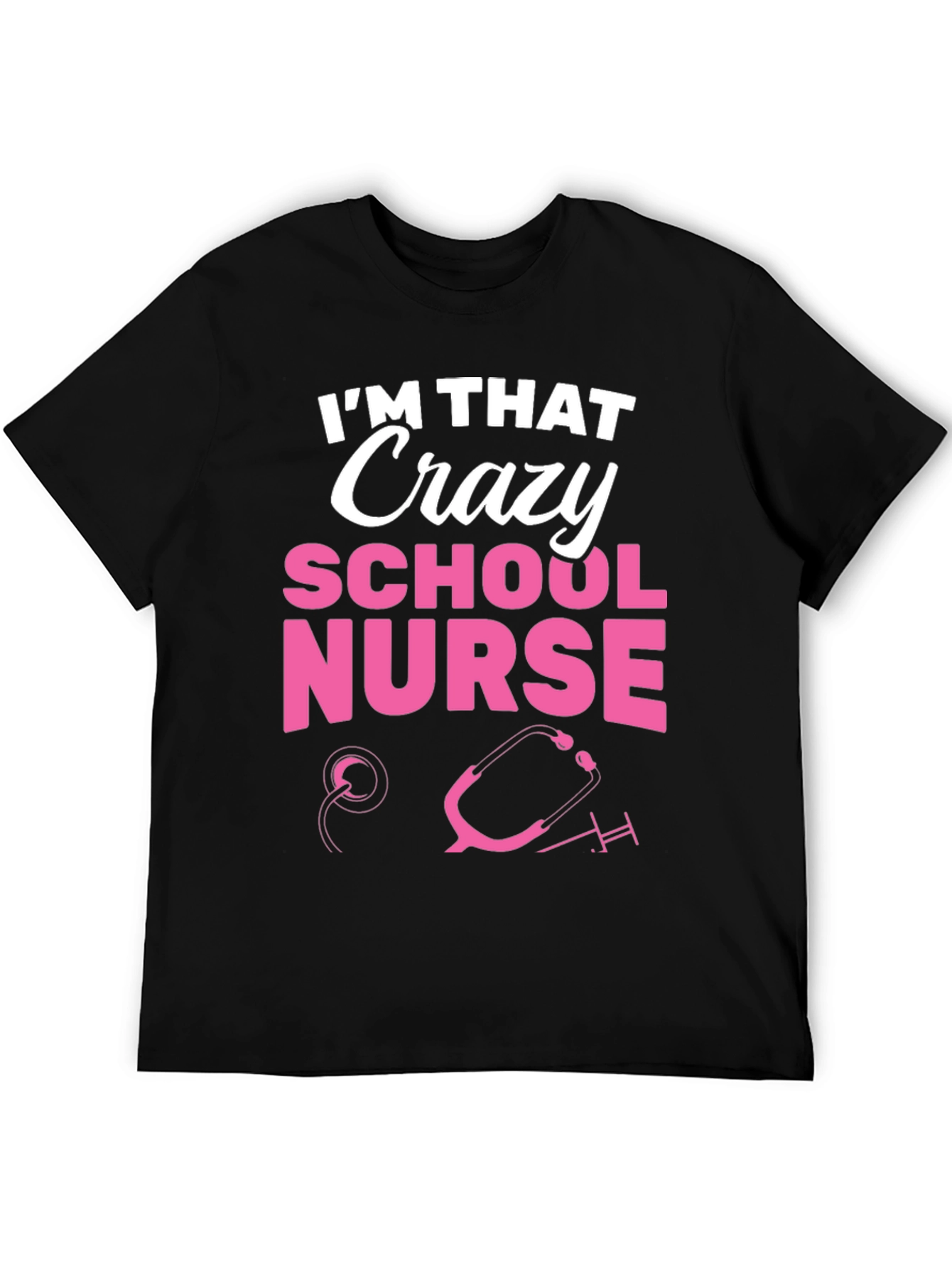 Crazy School Nurse Graphic Tee
